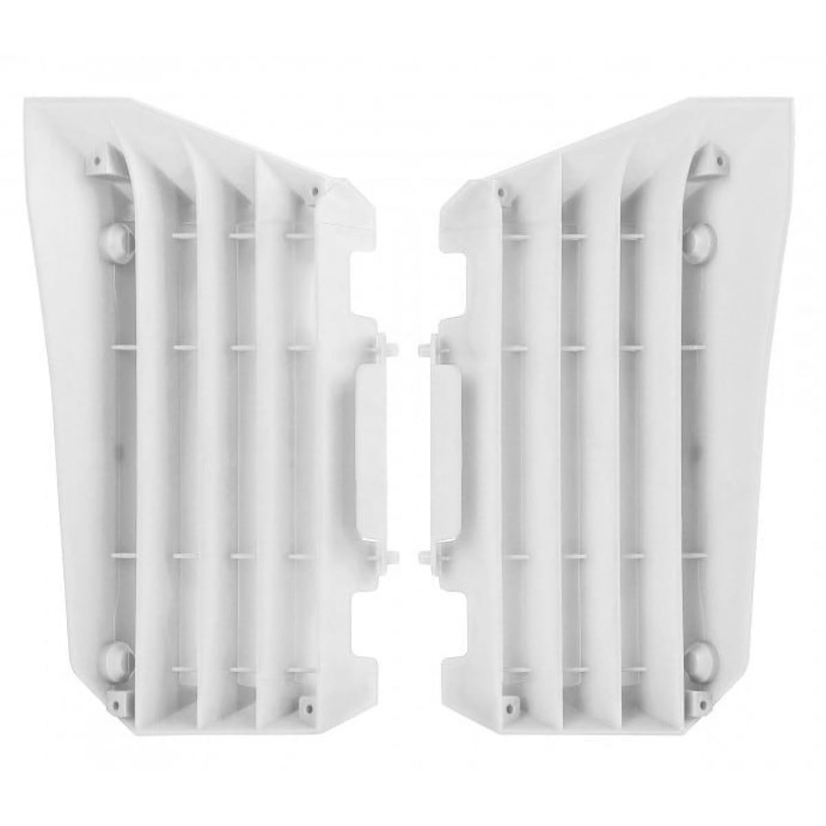 Cache Radiateur Polisport Blanc Yamaha YZ250F/YZ450F