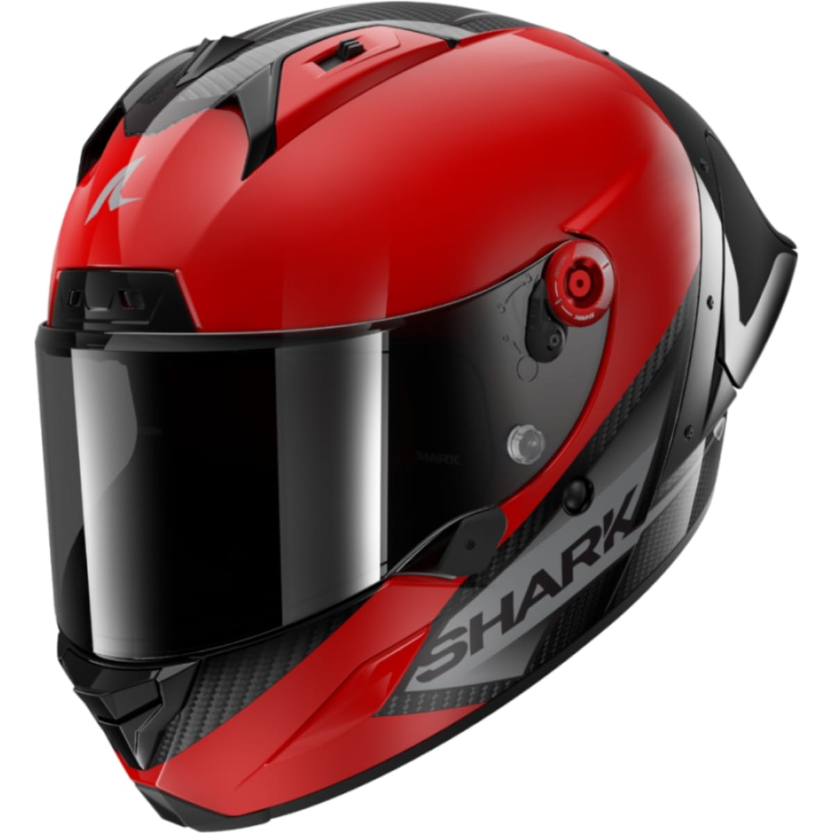 CASQUE SHARK AERON GP BLANK SP ROUGE ANTHRACITE / 2XL