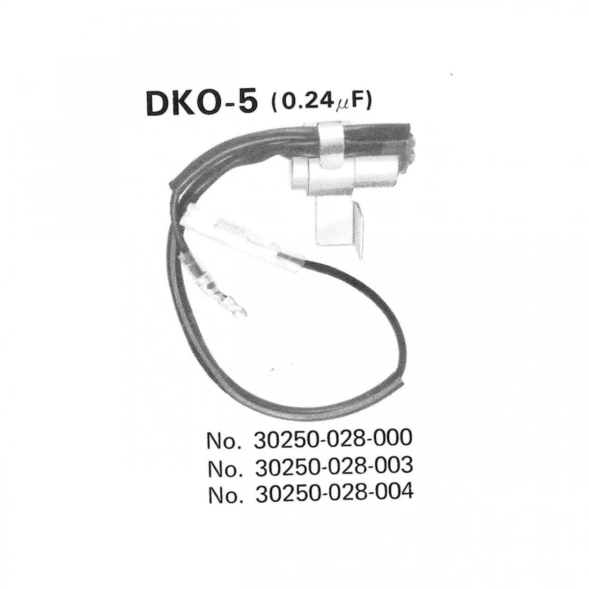 Condensateur Tourmax Honda 31000049