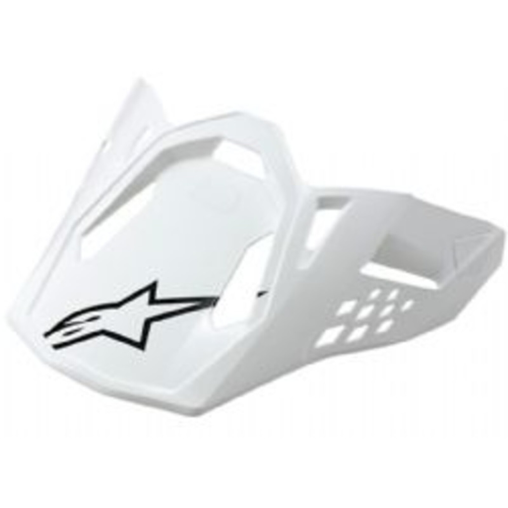 Visière Alpinestars Supertech M10/M8 Blanc Brillant
