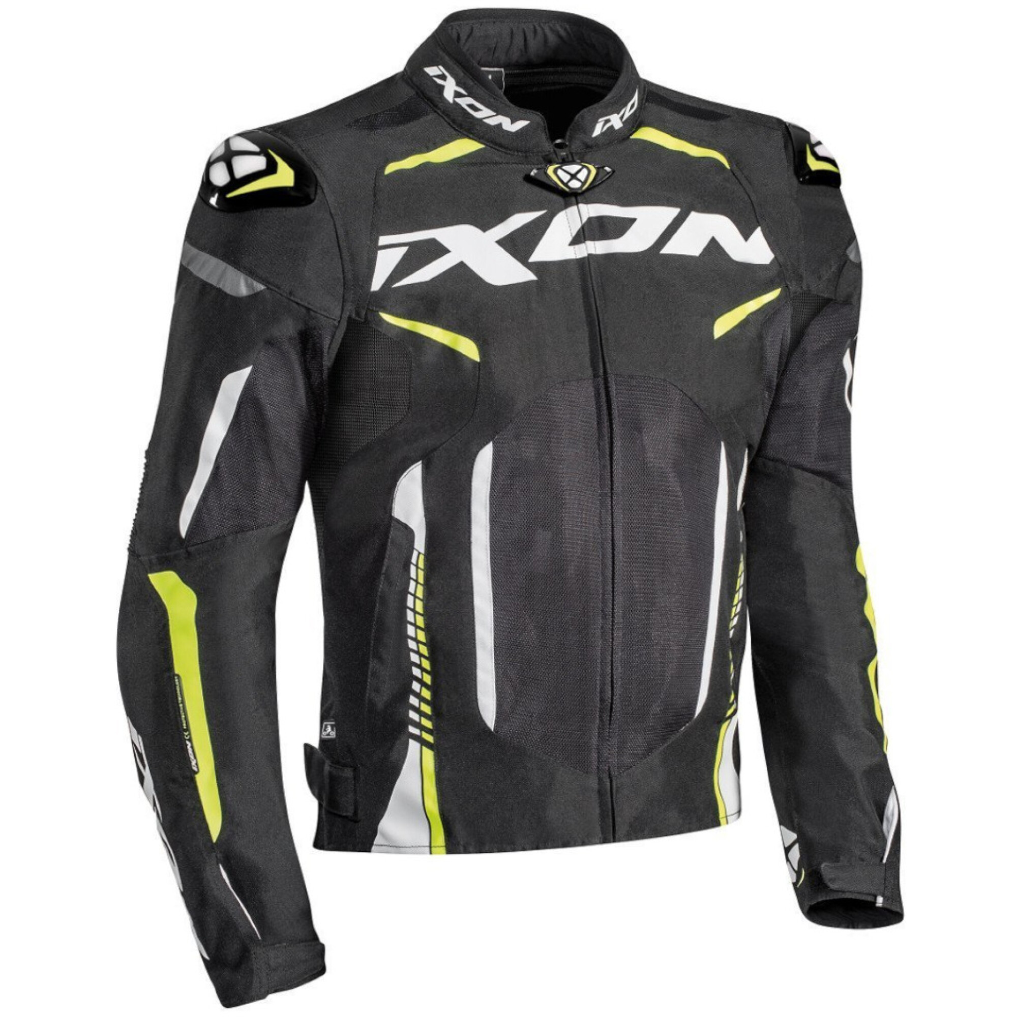 Blouson Ixon Gyre Noir Blanc Jaune - 2XL