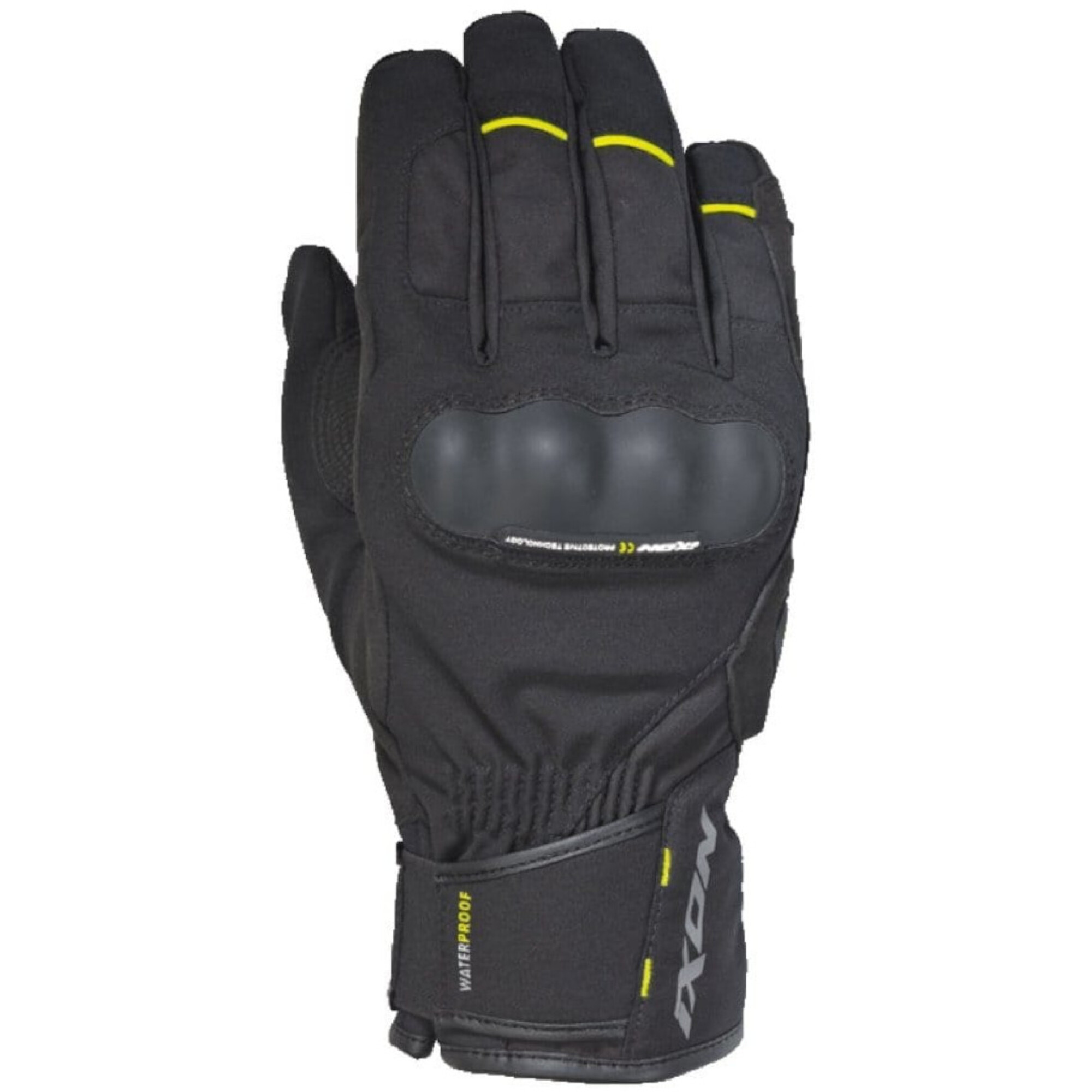 Gants Ixon Pro Russel Noir Jaune - 2XL