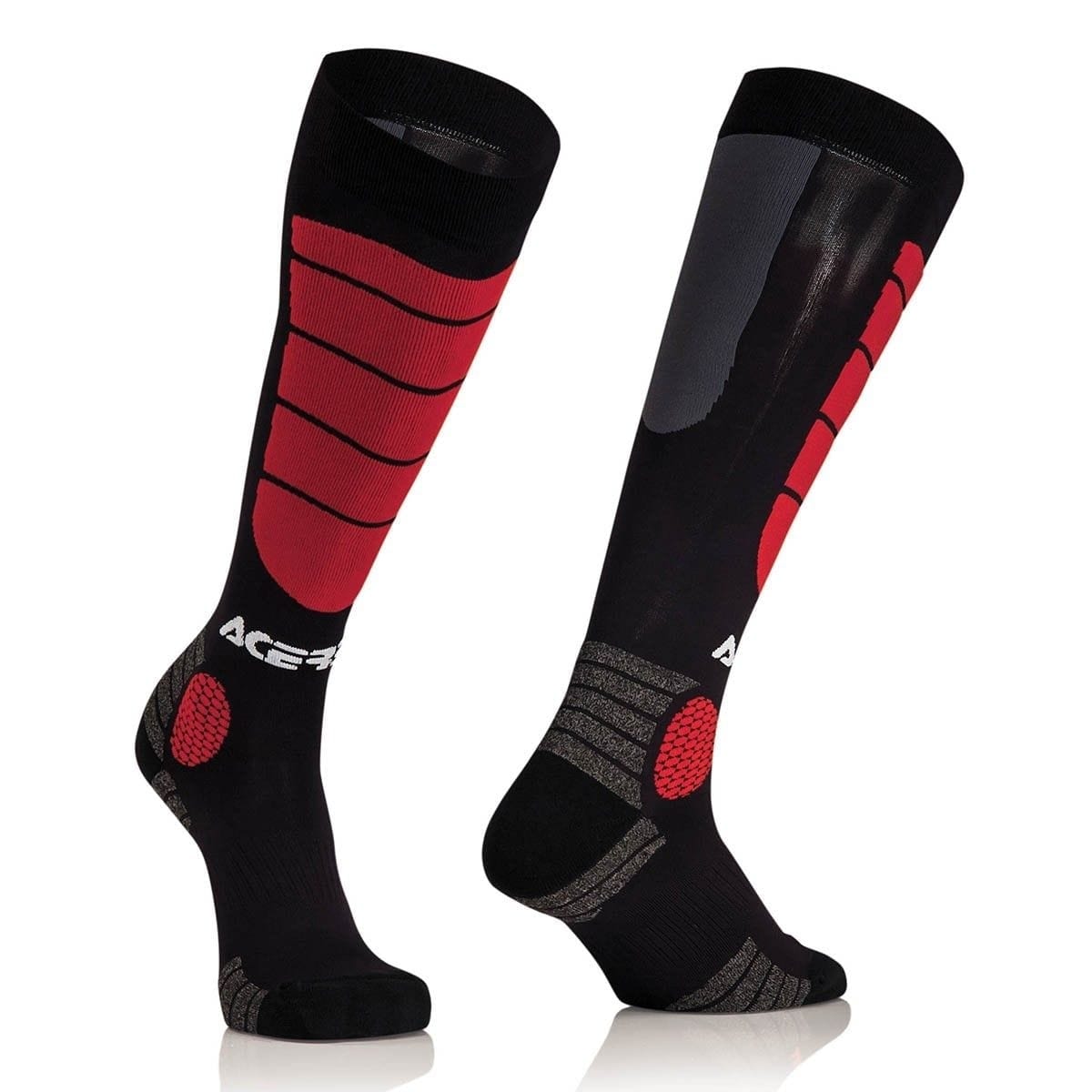 CHAUSSETTES ACERBIS MX IMPACT L-XL/NOIR ROUGE