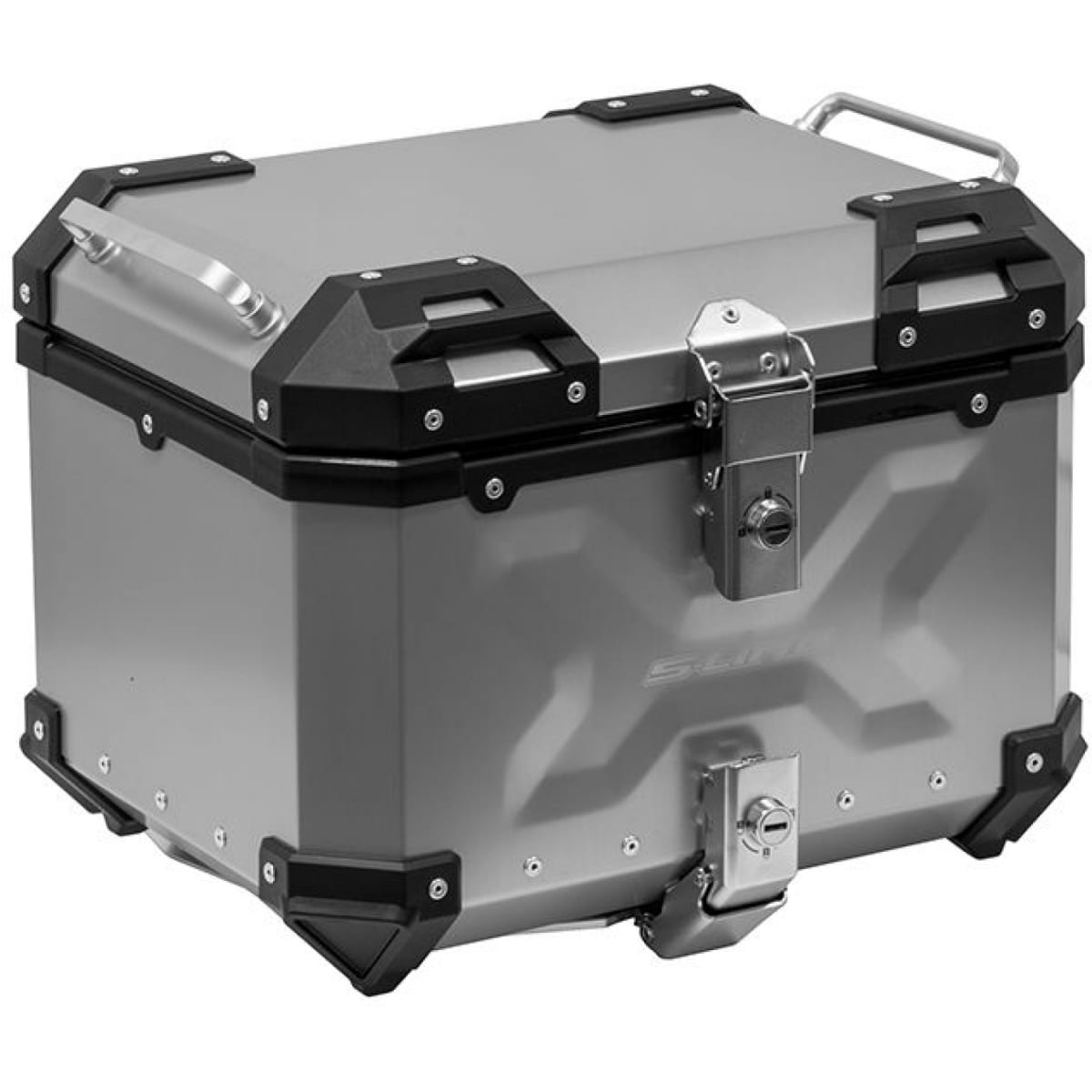 TOP CASE X-PLOR 37L ALUMINIUM ARGENT
