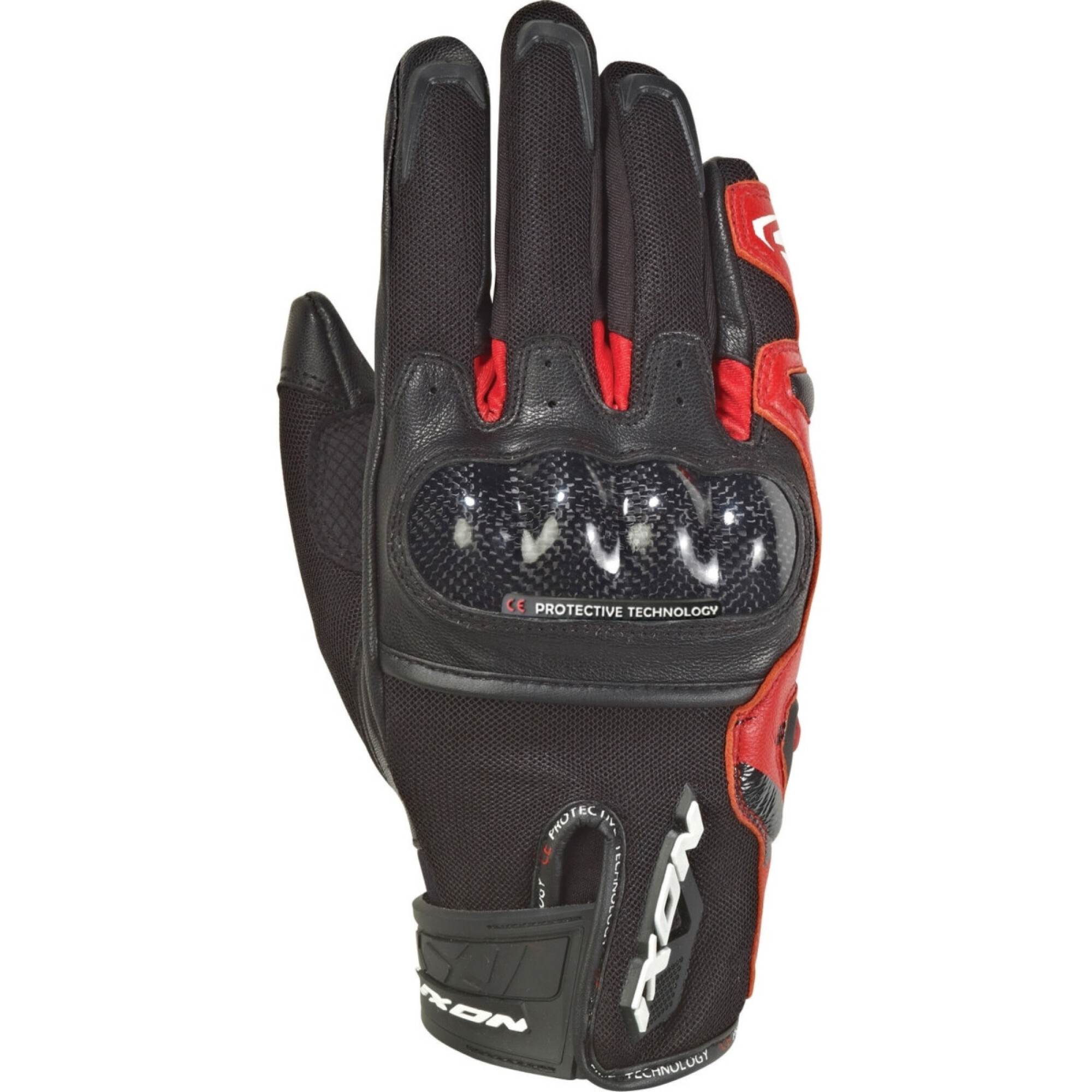 Gants Ixon RS Rise Air Noir Rouge - 2XL