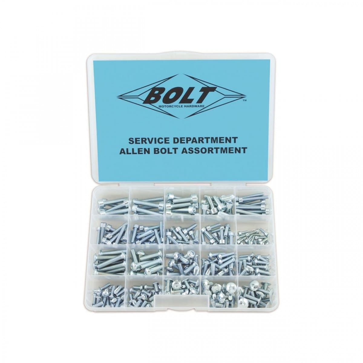 Coffret vis BTR Bolt moteur et carénages 318 pièces