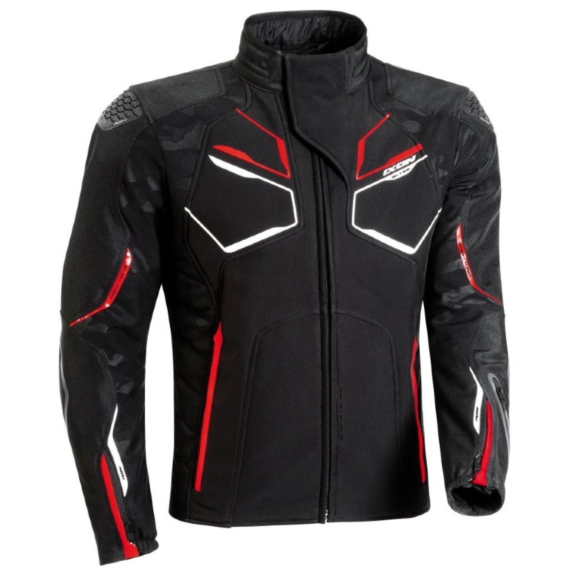 Blouson Ixon Cell Noir Blanc Rouge - 2XL