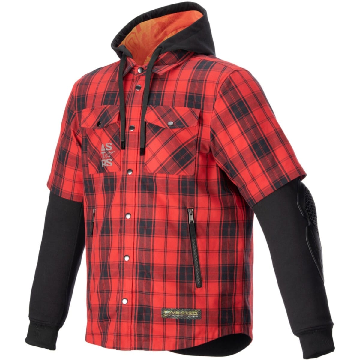 CHEMISE ALPINESTARS MO.ST.EQ TARTAN ROUGE NOIR / 2XL