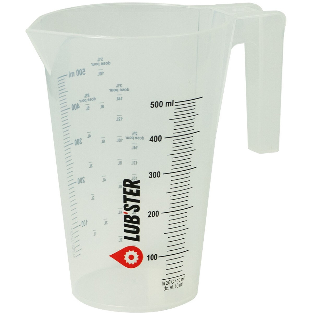 DOSEUR GRADUE LUB'STER 500ML