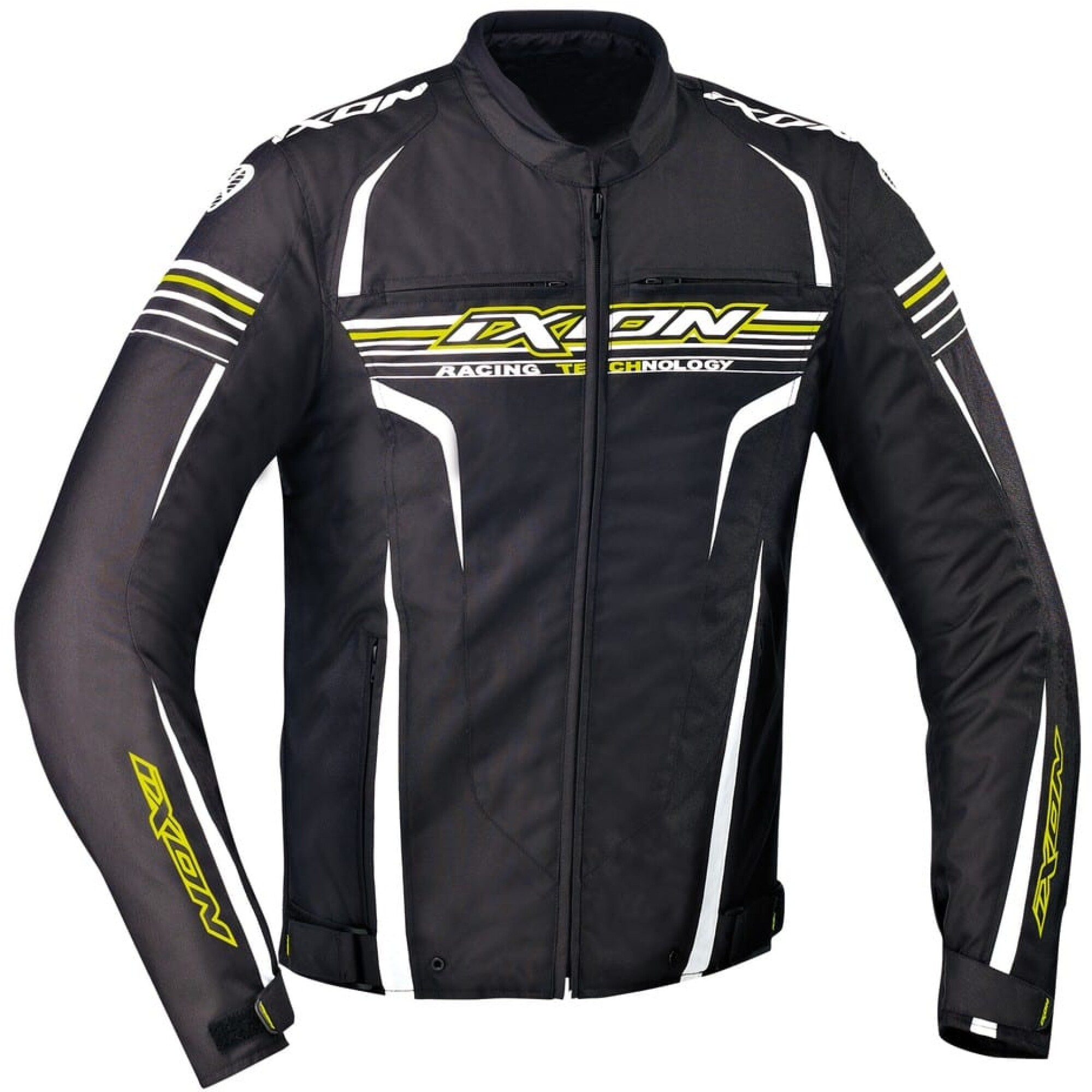 Blouson Ixon Striver Noir Blanc Jaune - 2XL