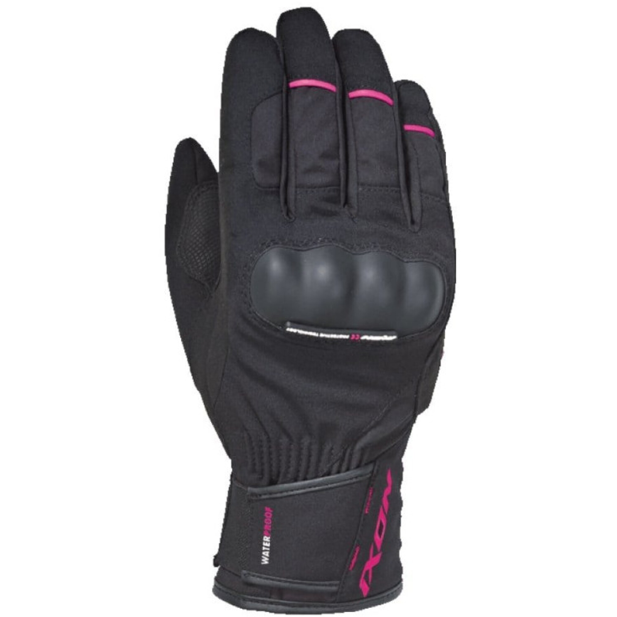 Gants Femme Ixon Lady Pro Russel Noir Fuchsia - 2XL