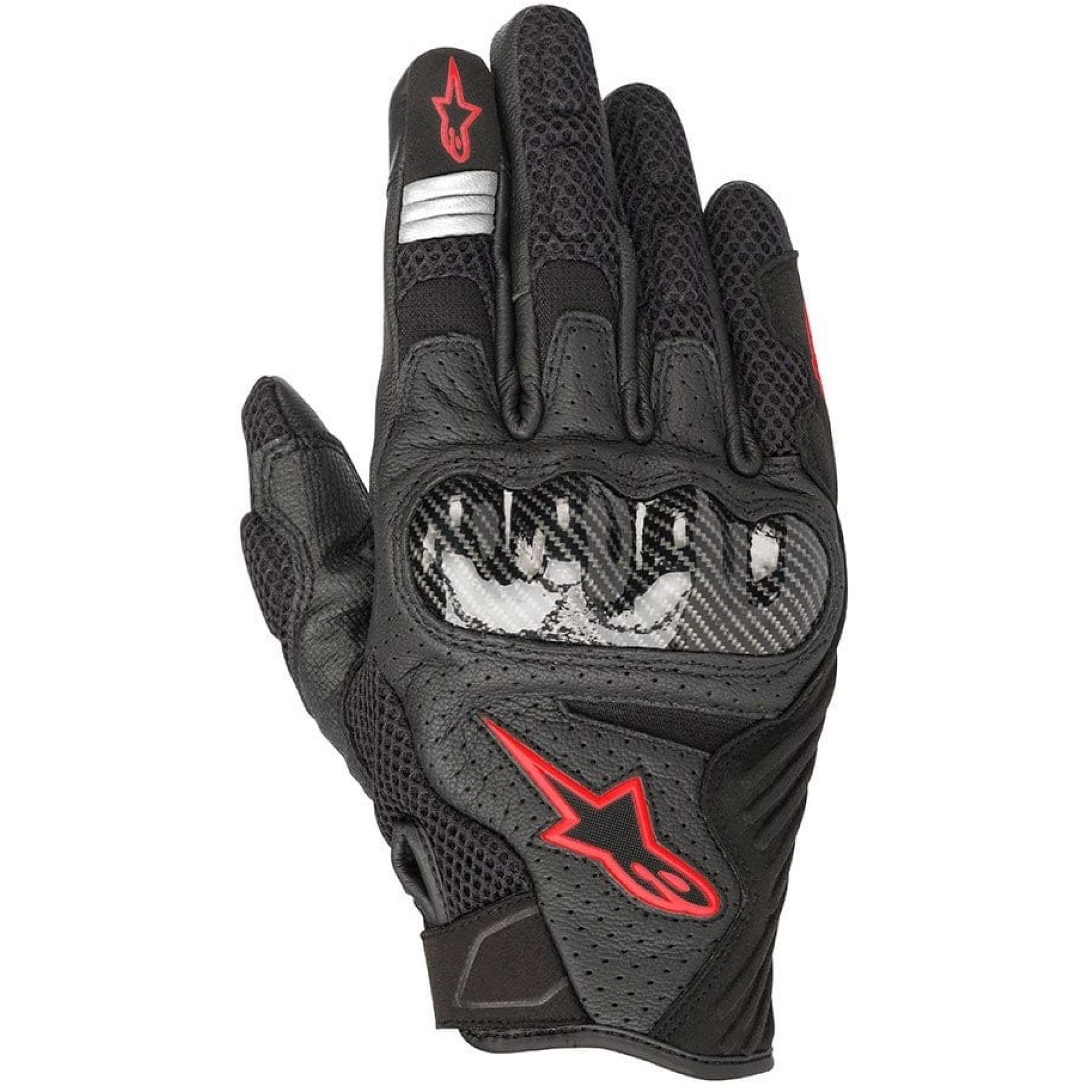 Gants Alpinestars SMX-1 Air V2 Noir Rouge - 2XL