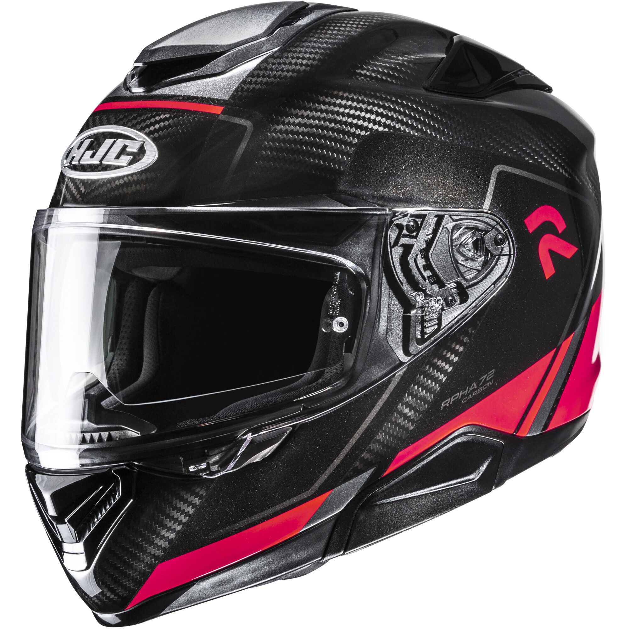Casque HJC RPHA 72 Carbon Fynex MC1 Noir Rouge - L