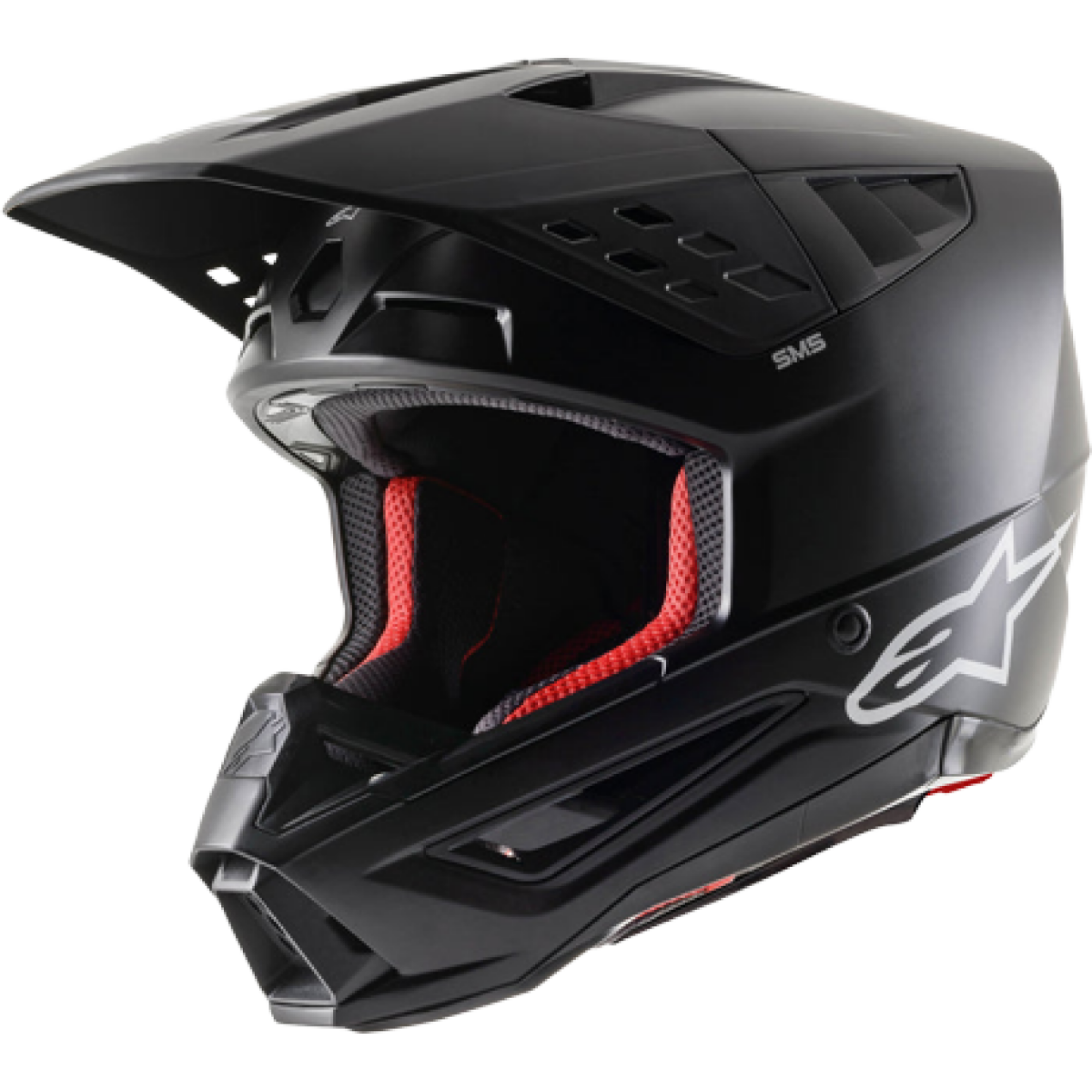 Casque Cross Alpinestars SM5 Solid 06 Noir Mat - 2XL