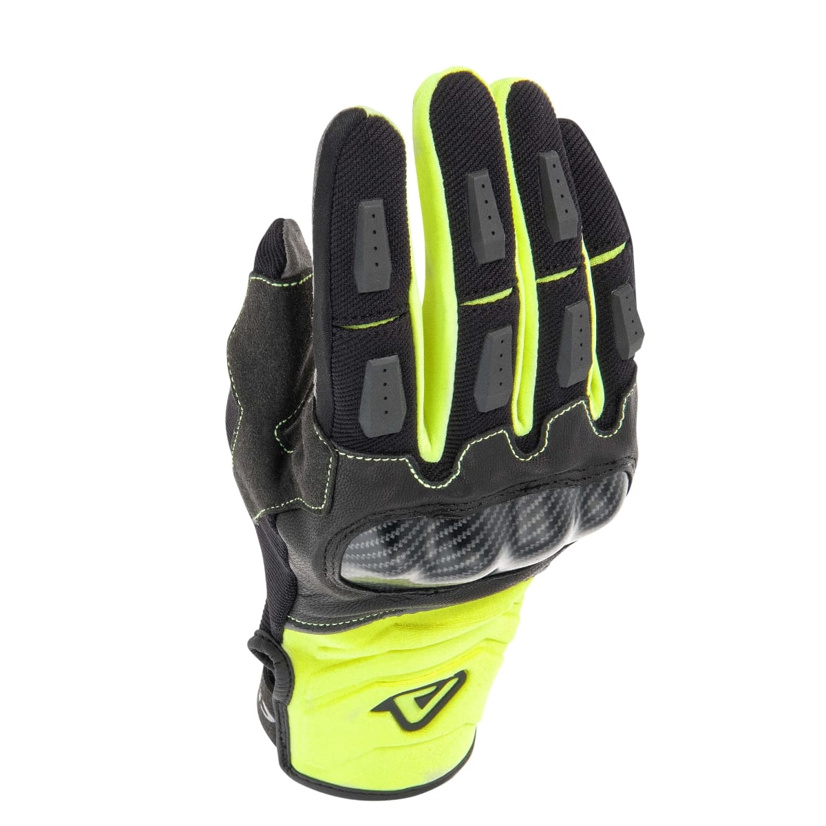 Gants Cross Acerbis CE Carbon G 3.0 Noir Jaune Fluo / 2XL