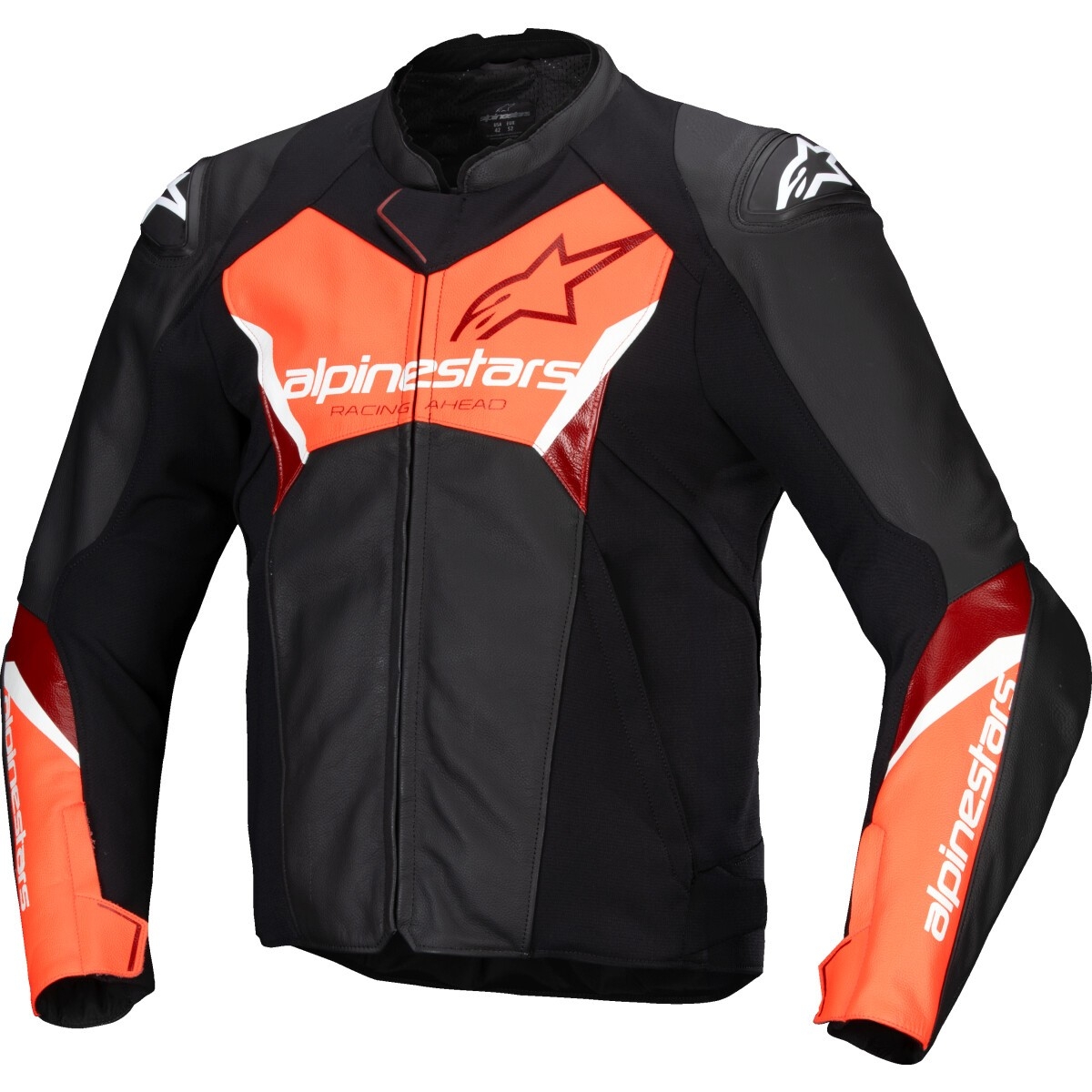 BLOUSON ALPINESTARS FASTER V3 NOIR ROUGE FLUO / 46