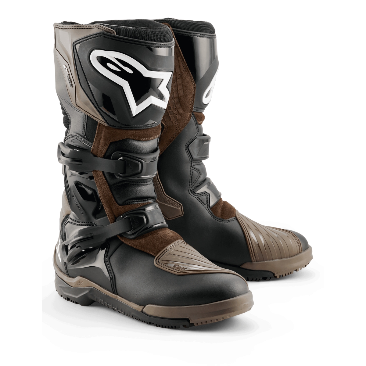 BOTTES ALPINESTARS COROZAL V2 ADVENTURE DRYSTAR MARRON NOIR / 47
