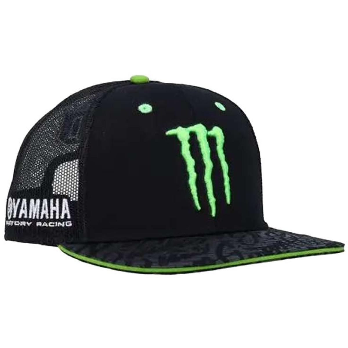 CASQUETTE MONSTER YAMAHA FQ20 2025 NOIR