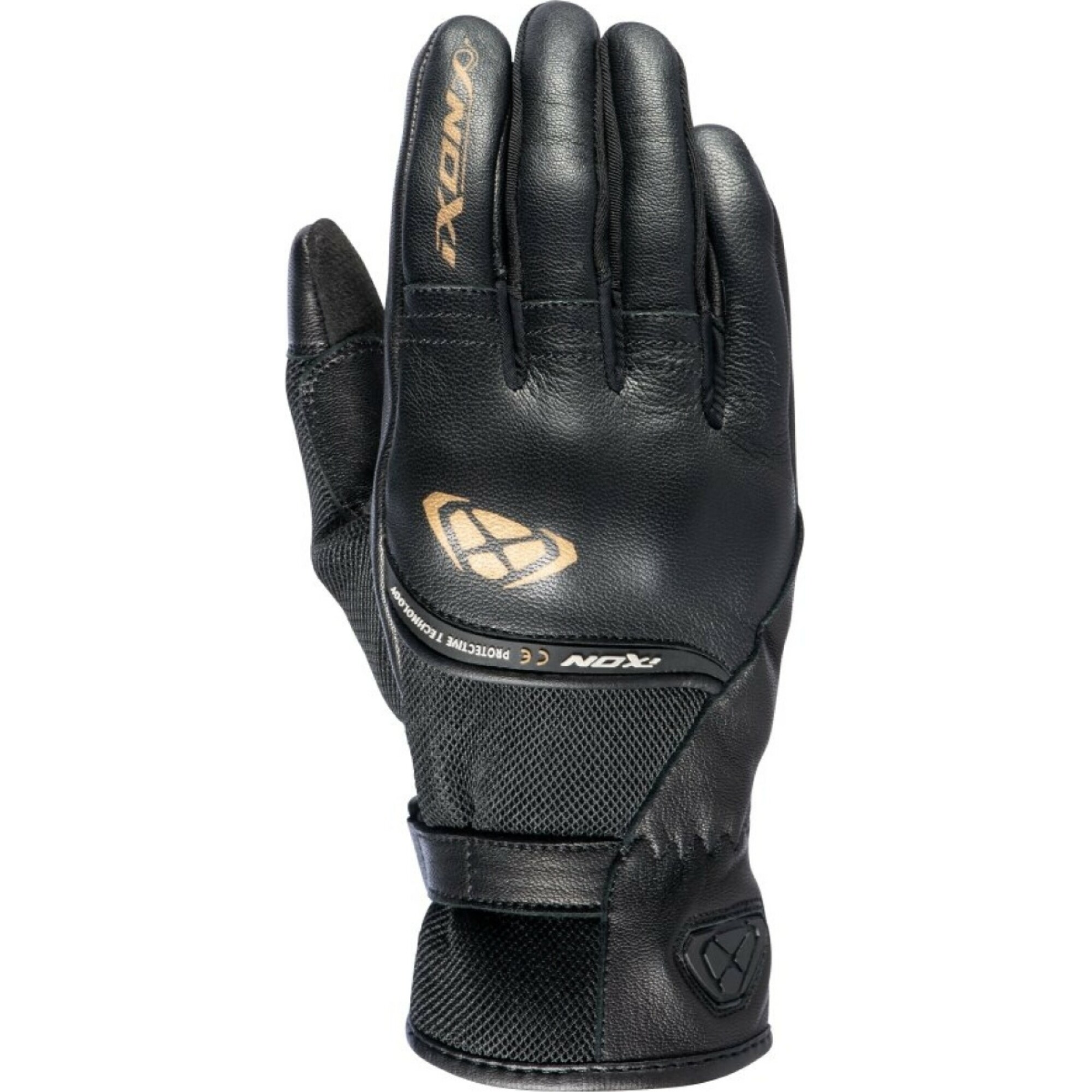 Gants Femme Ixon Lady RS Shine 2 Noir Or - 2XL