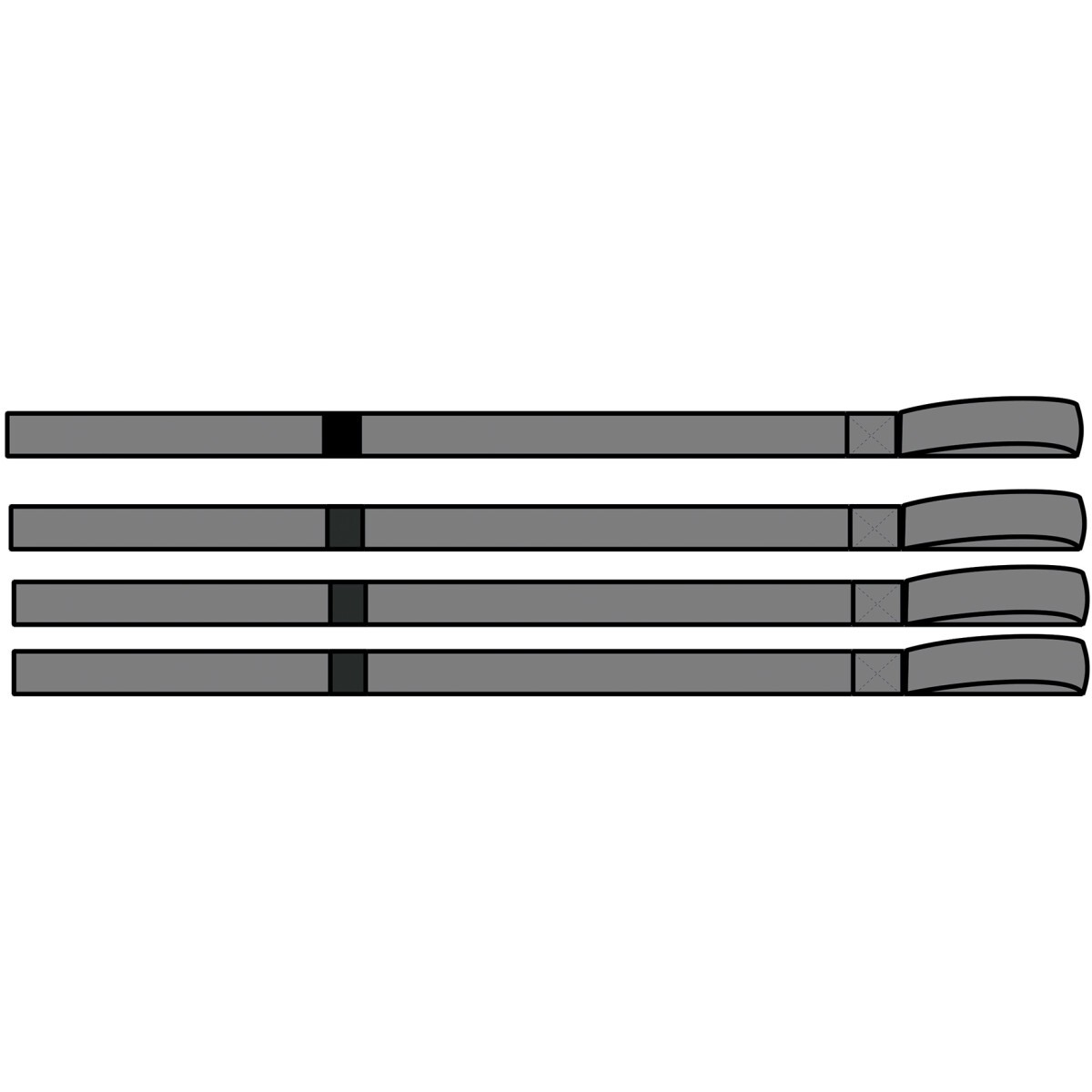 Jeu de sangles de rechange TCSTR33