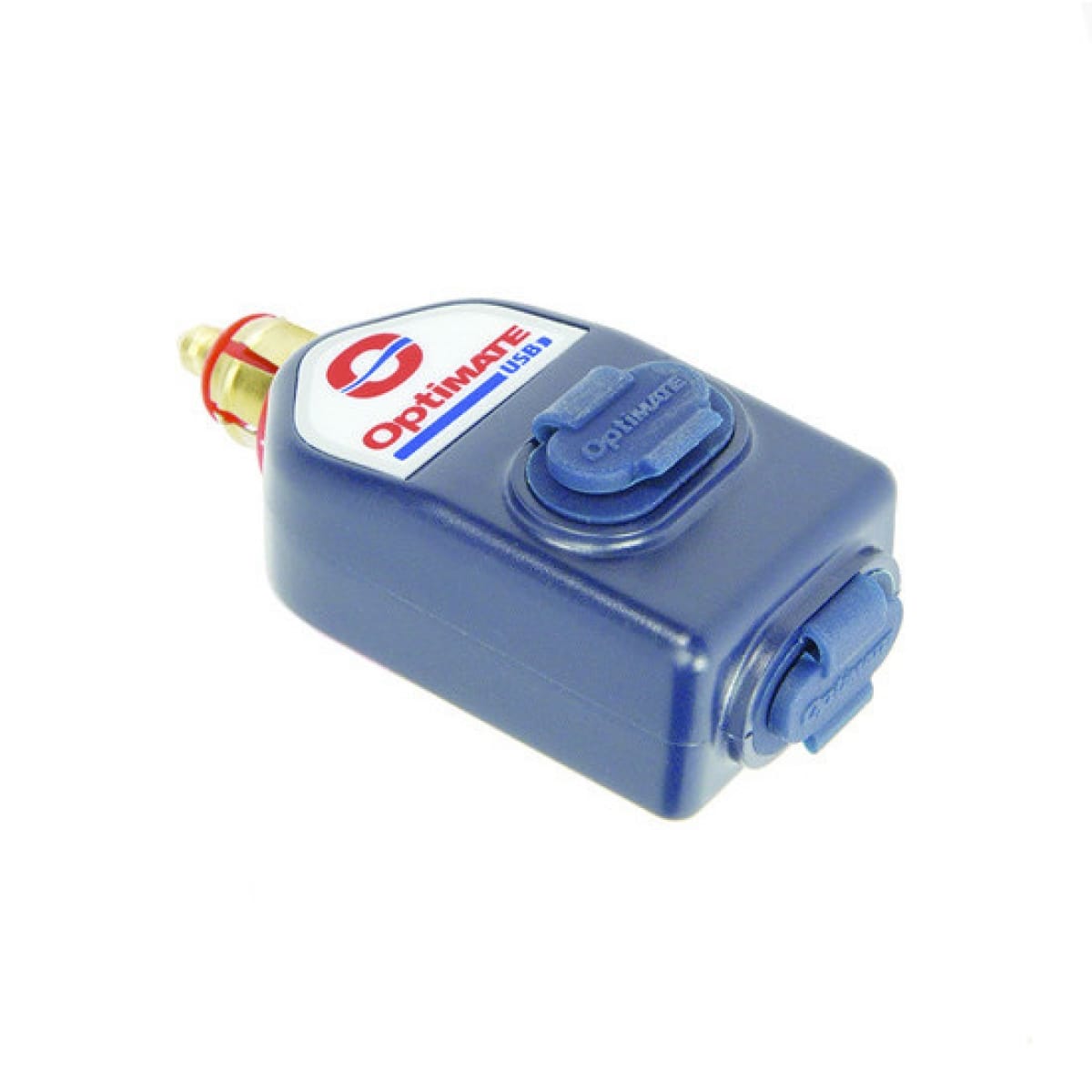 Chargeur DIN Tecmate Double Sortie USB