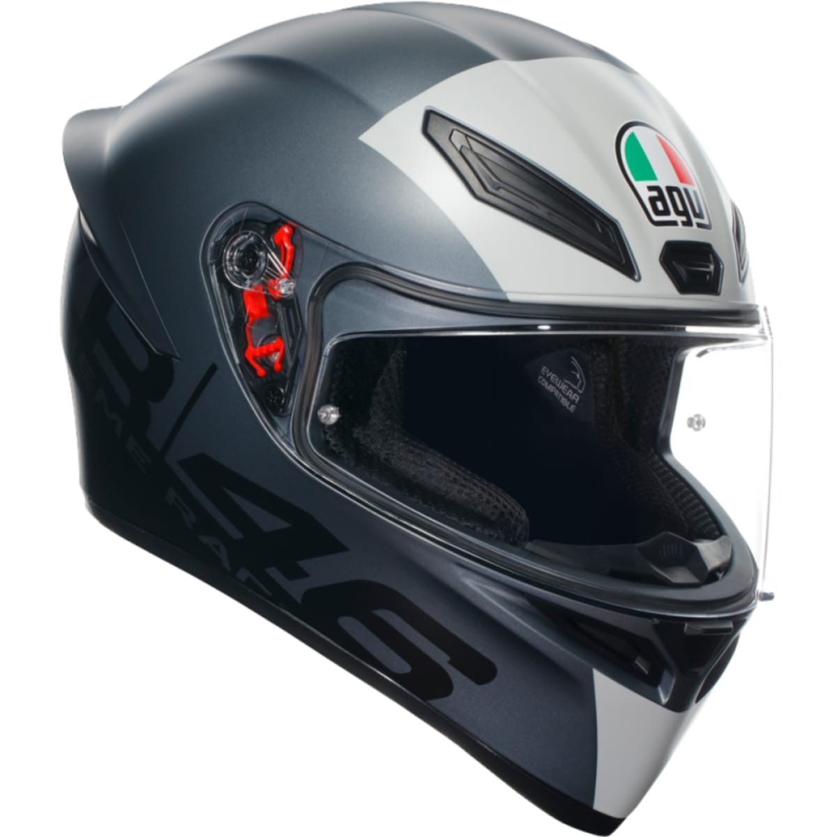 CASQUE AGV K1 S LIMIT 46 GRIS / XS