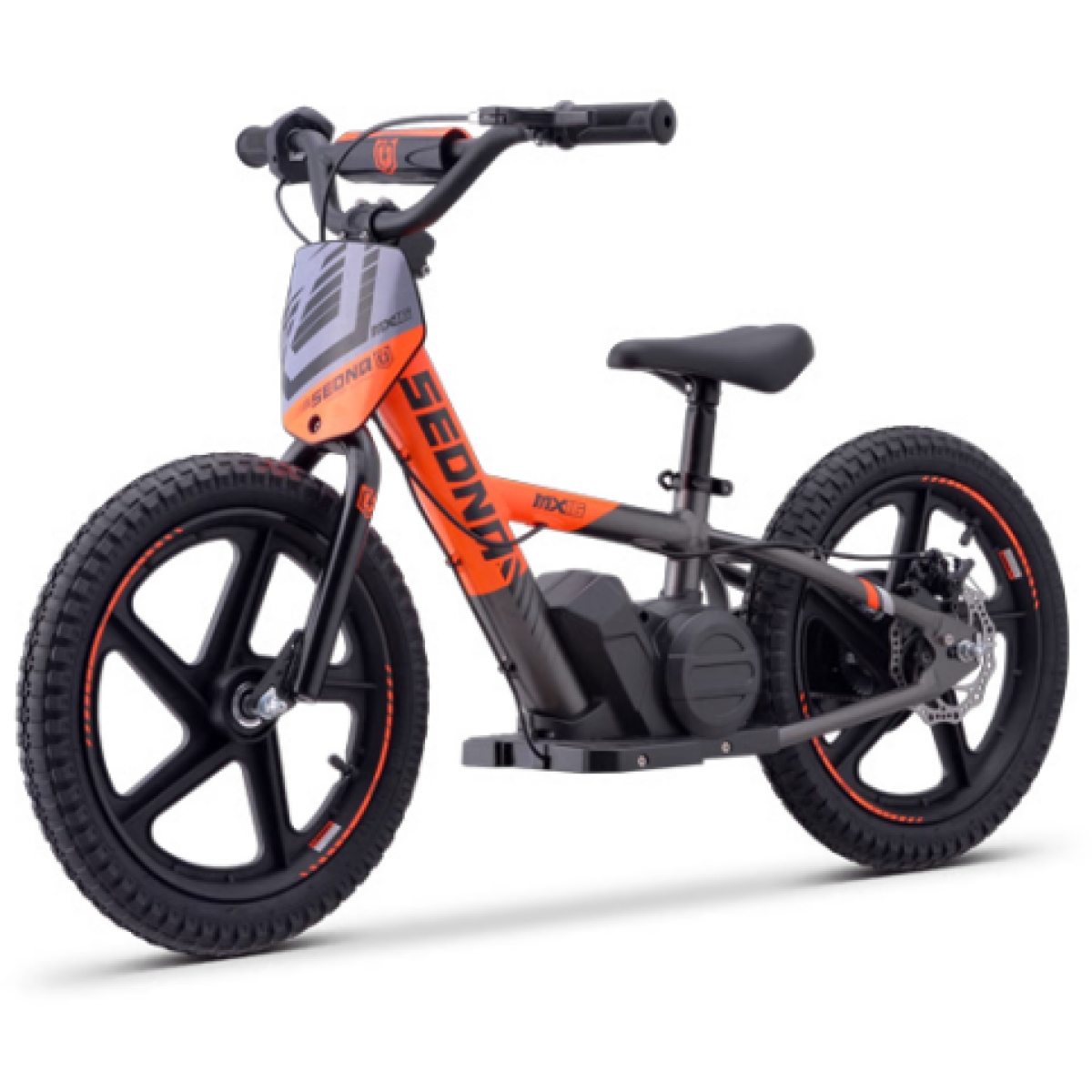 DRAISIENNE ELECTRIQUE SEDNA MX 16 ORANGE