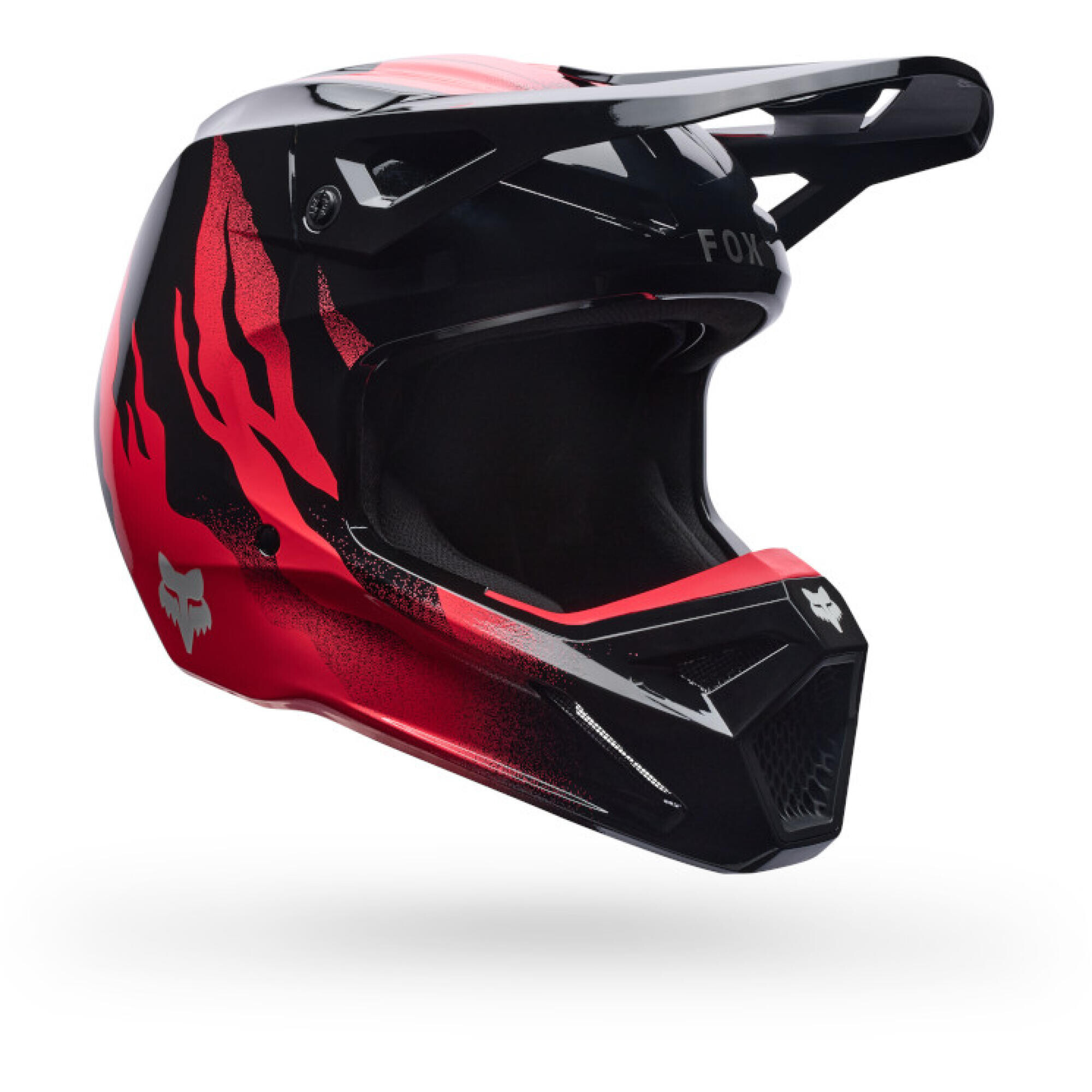 Casque Cross Fox V1 Clutch Rose Fluo - 2XL