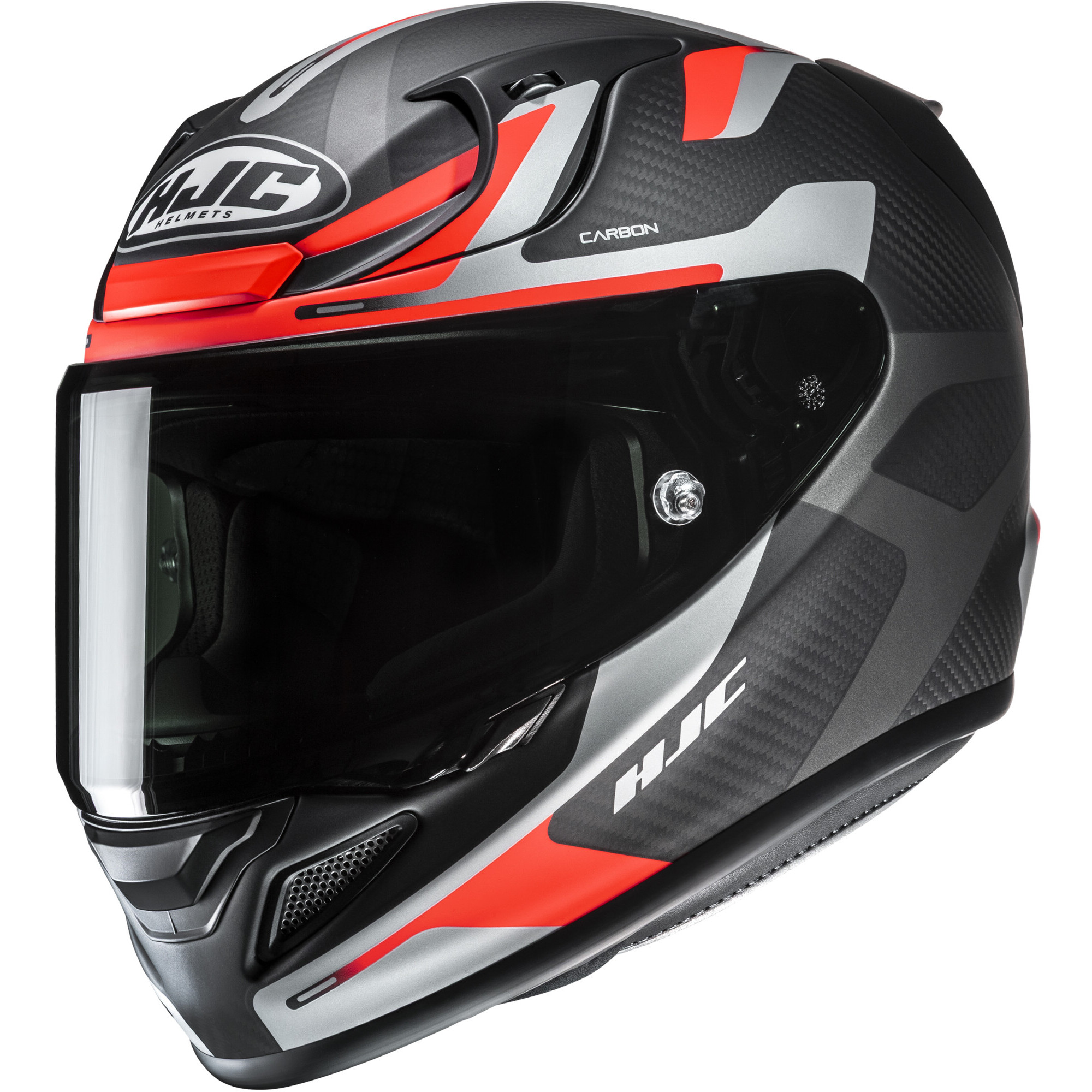 Casque HJC RPHA 12 Carbon Xentra MC6HSF Gris Orange Mat - L