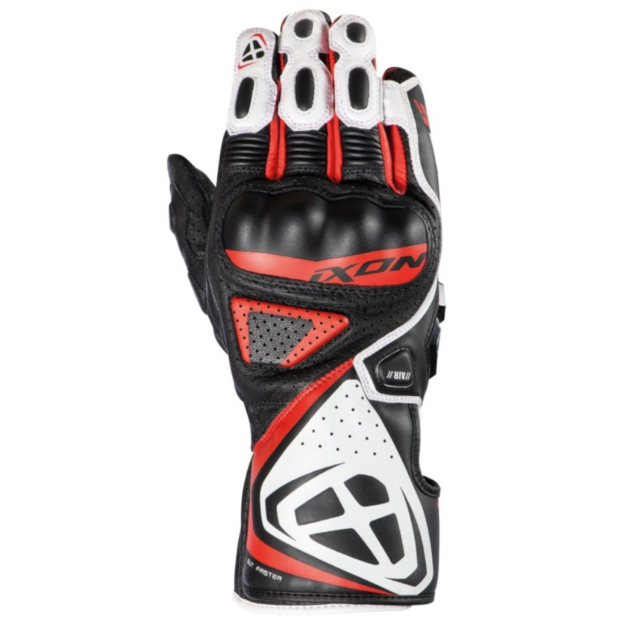 Gants Ixon GP5 Air Noir Blanc Rouge - 2XL