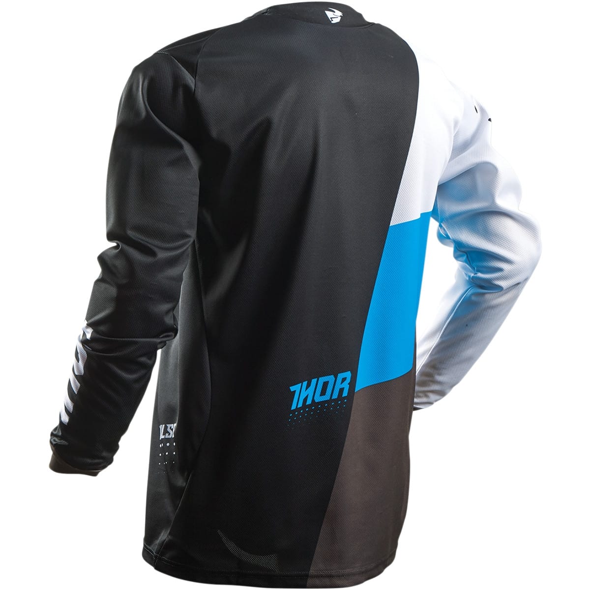 Maillot Thor Pulse Aktiv Noir/Bleu
