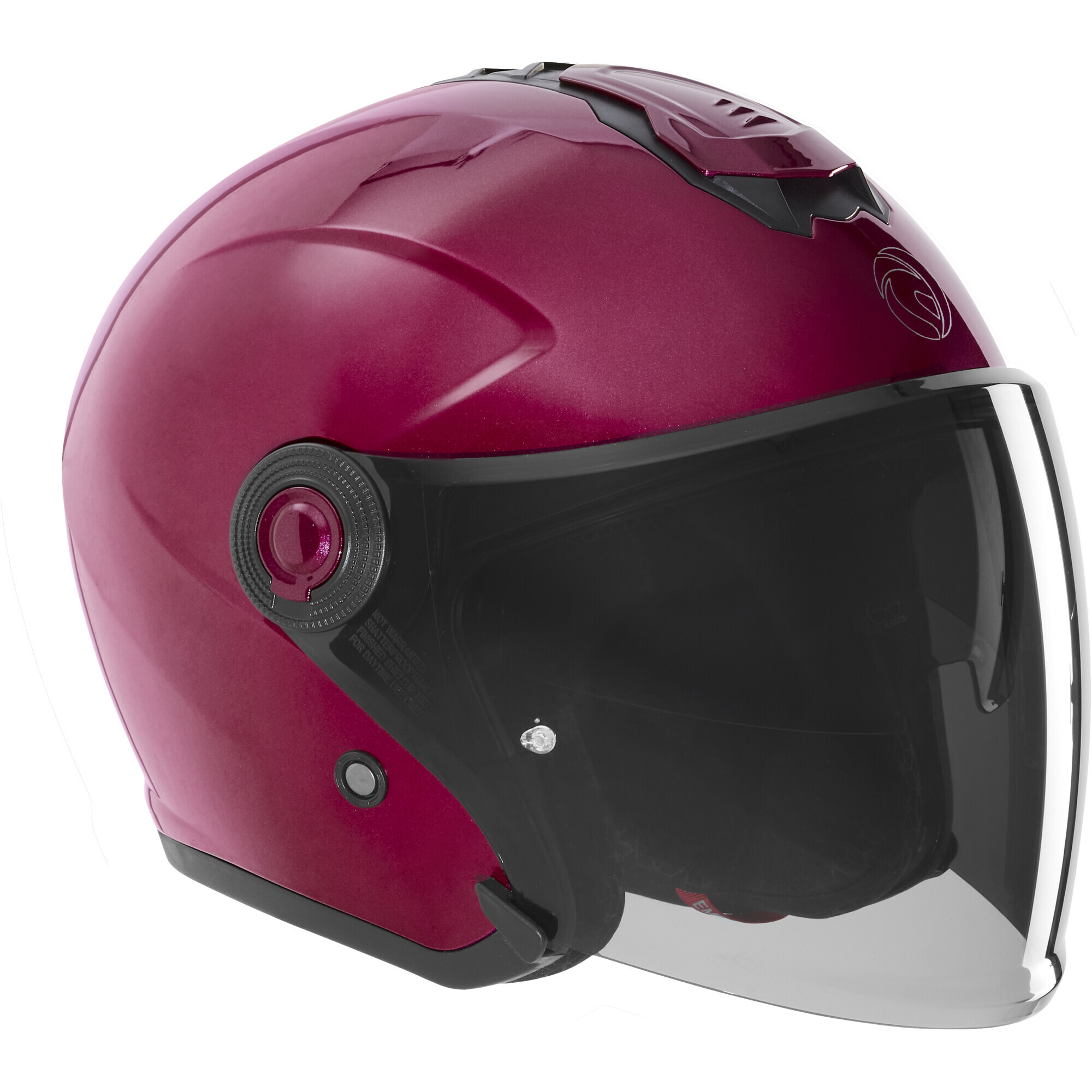 Casque Jet Kokpit K-303 Solid Fushia - L