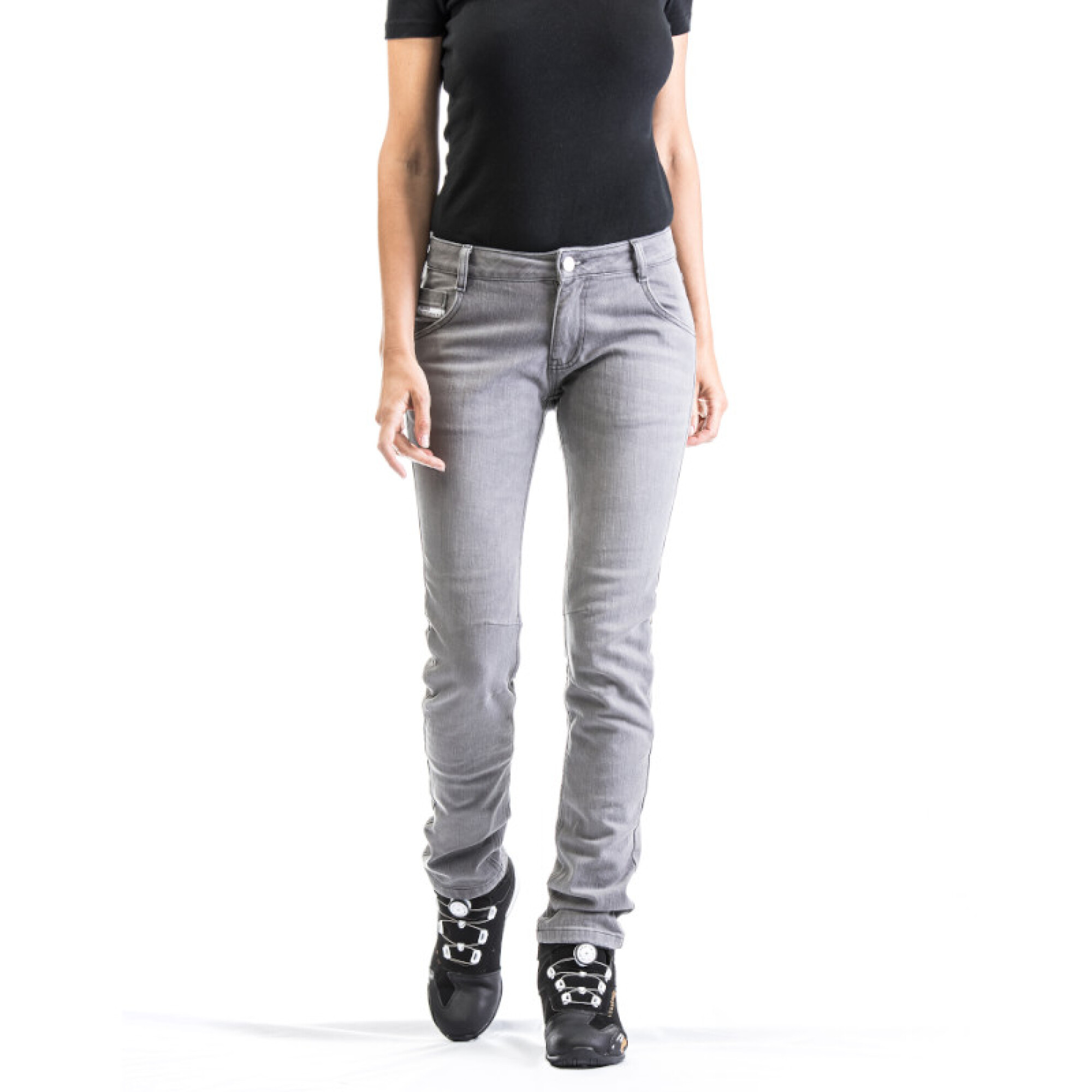 Jean Femme Ixon Mikki Lady Gris Clair - 2XL
