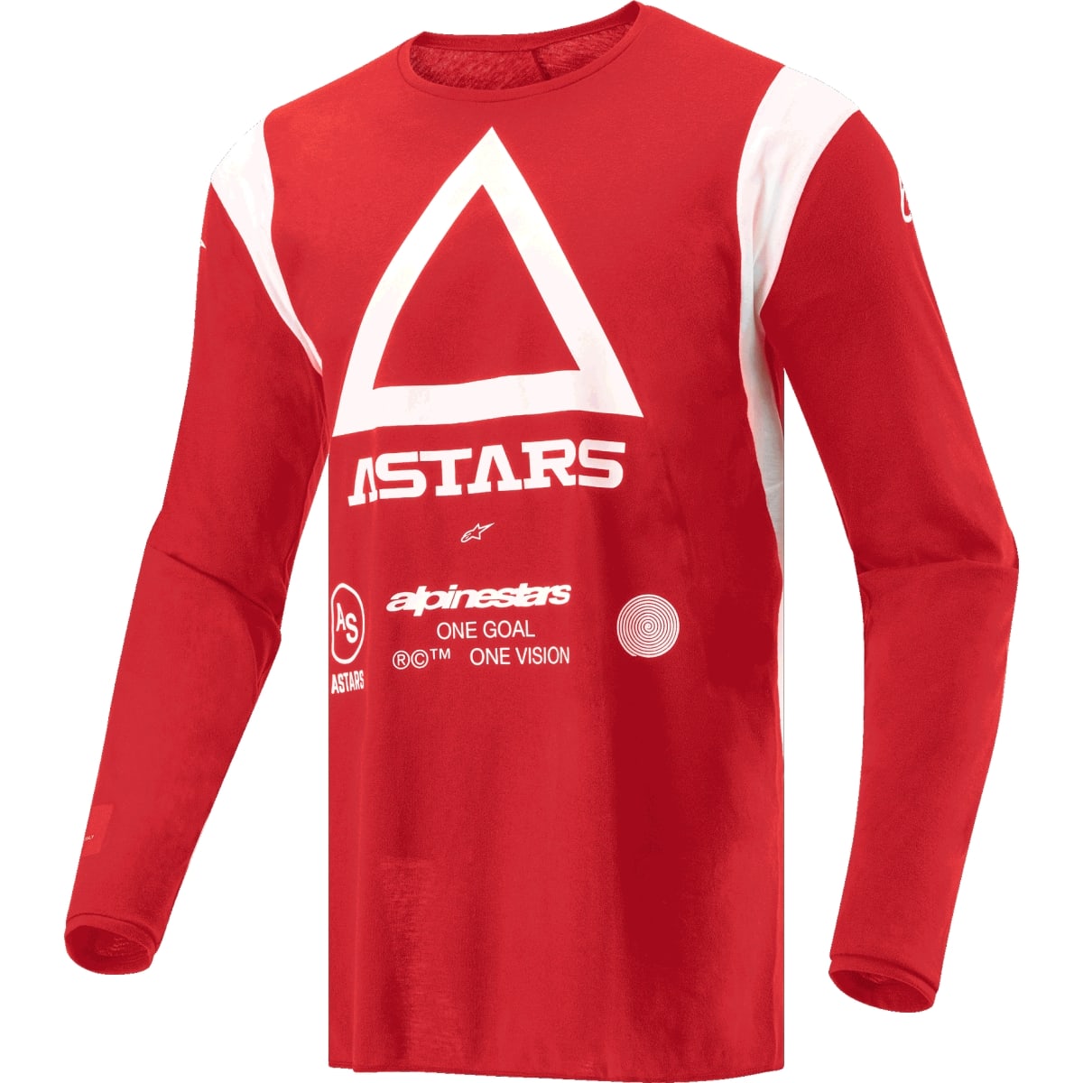 MAILLOT ALPINESTARS TECHDURA BRILLANT ROUGE / 2XL