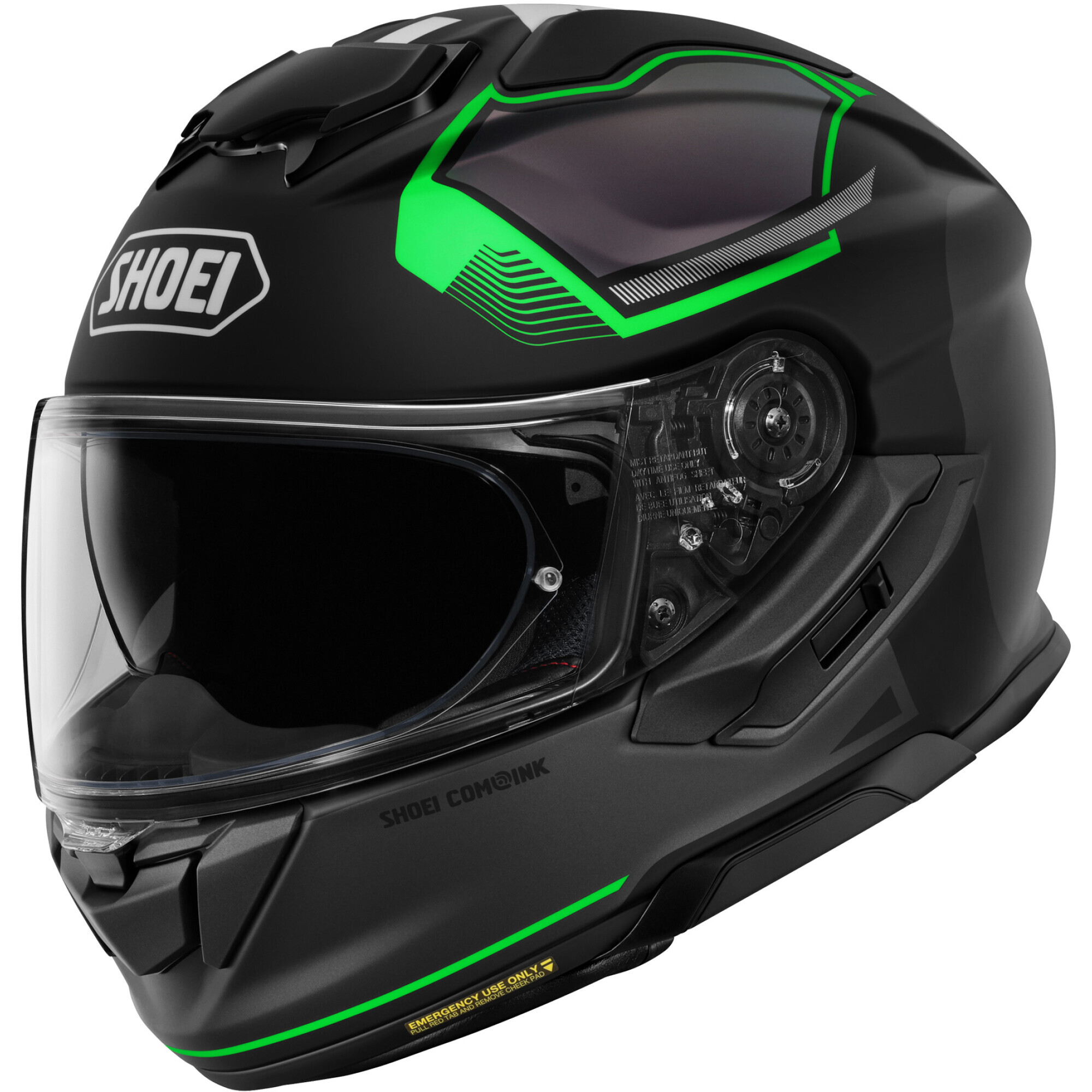Casque Shoei GT-Air 3 Mike TC4 Noir Vert - 2XL