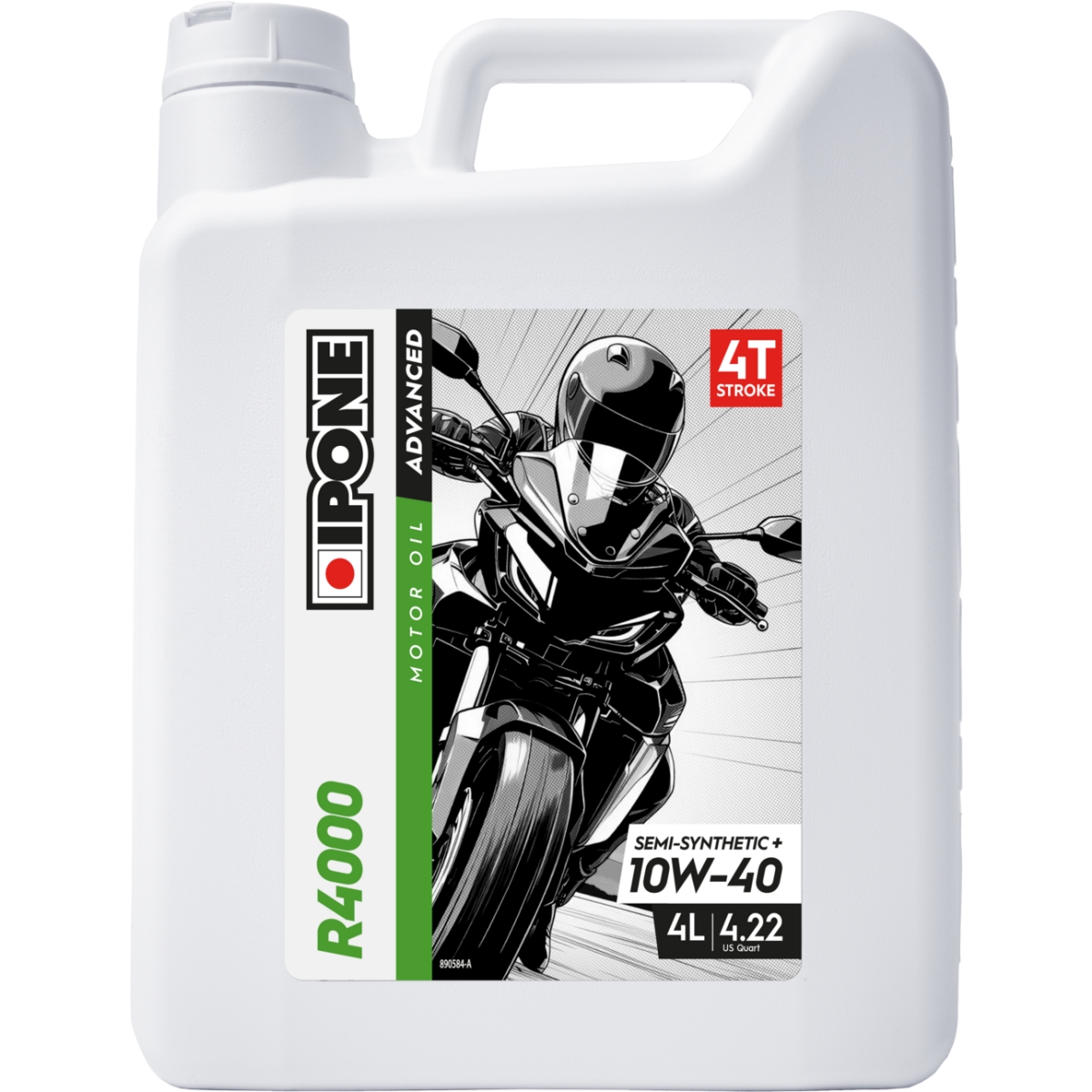 HUILE MOTEUR IPONE R4000 10W40 ADVANCED 4L