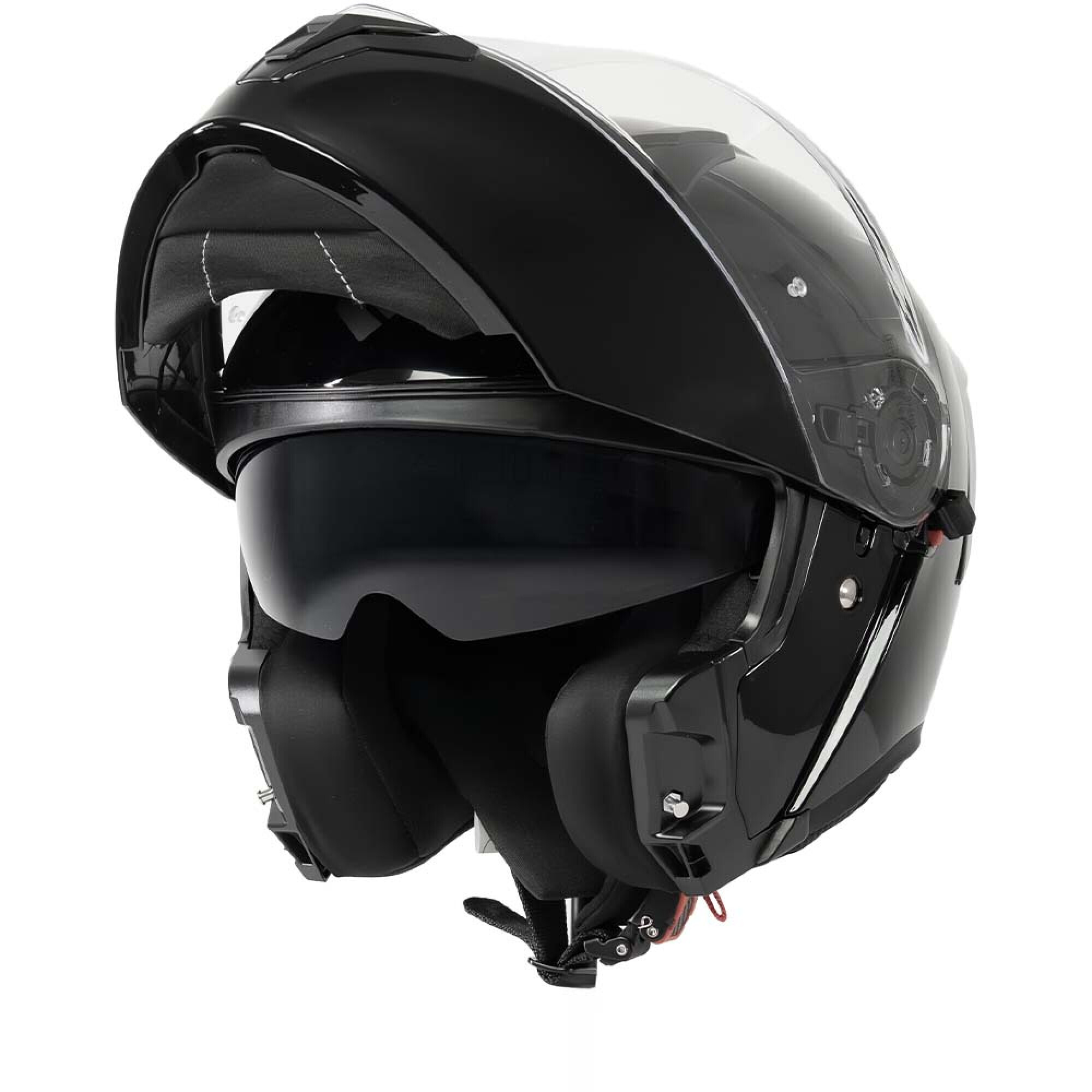 Casque Modulable SPW S-959 Solid Noir Brillant - 2XL