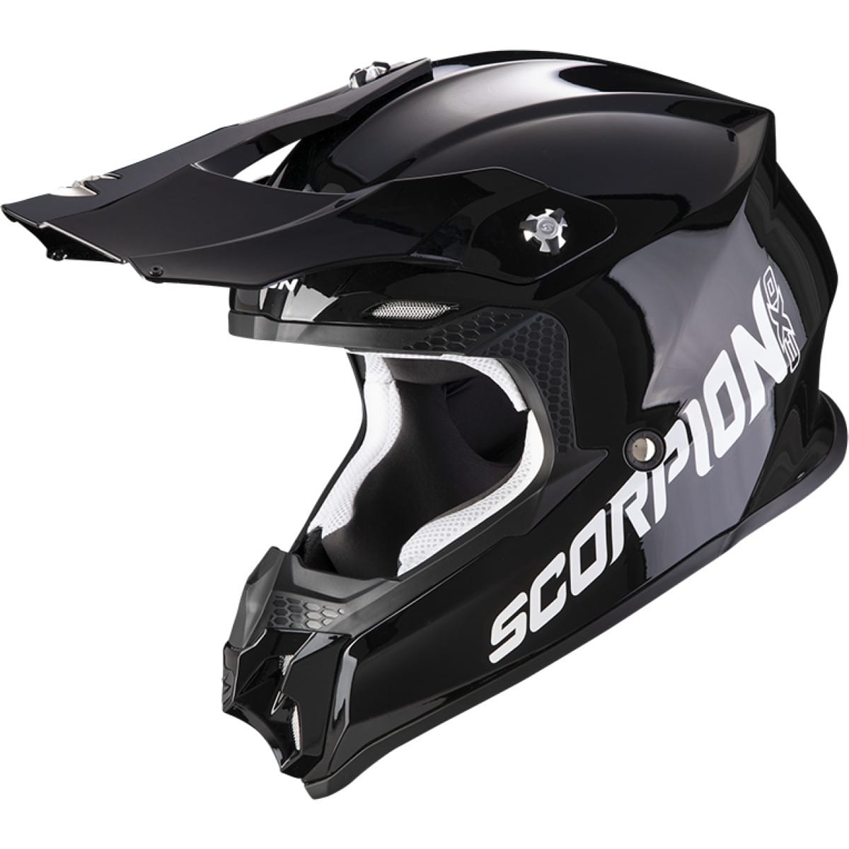 CASQUE CROSS SCORPION VX-16 EVO AIR SOLID NOIR / XL