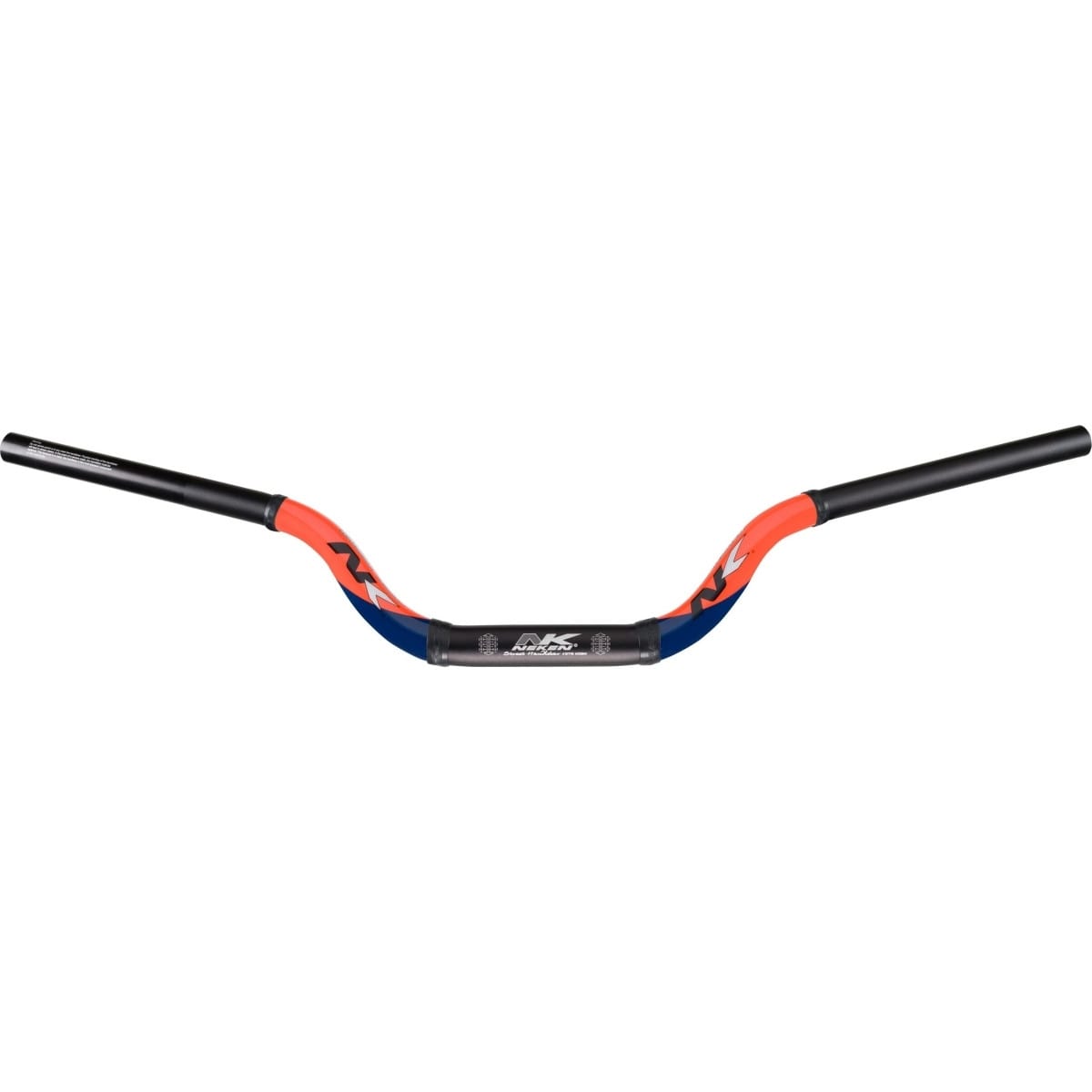 Guidon Bas Neken Street Orange Bleu