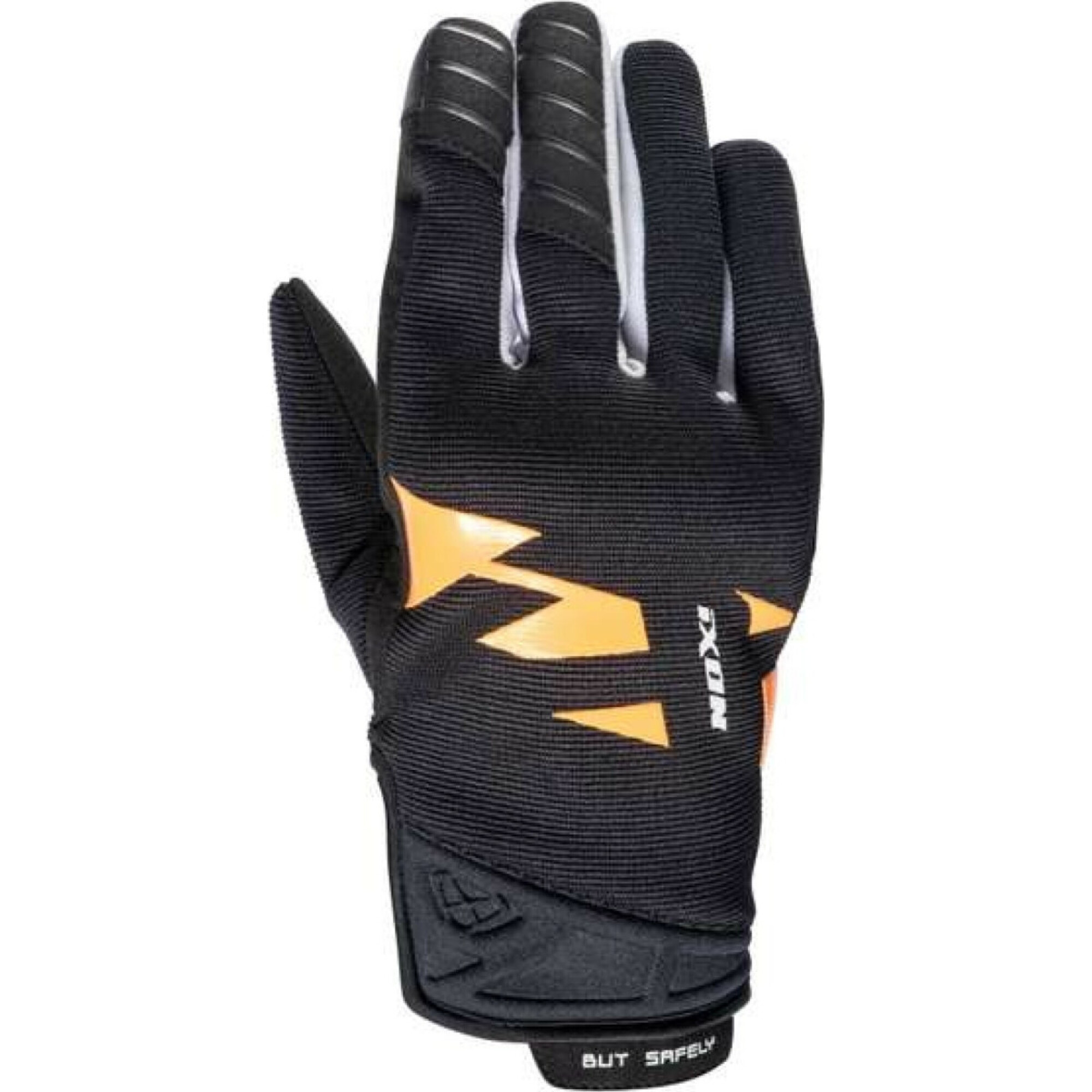 Gants Ixon MS Fever Noir Blanc Orange - 2XL