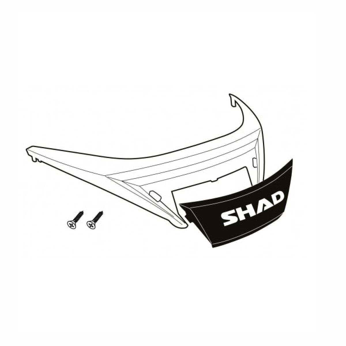 Catadioptre Shad SH34 Blanc