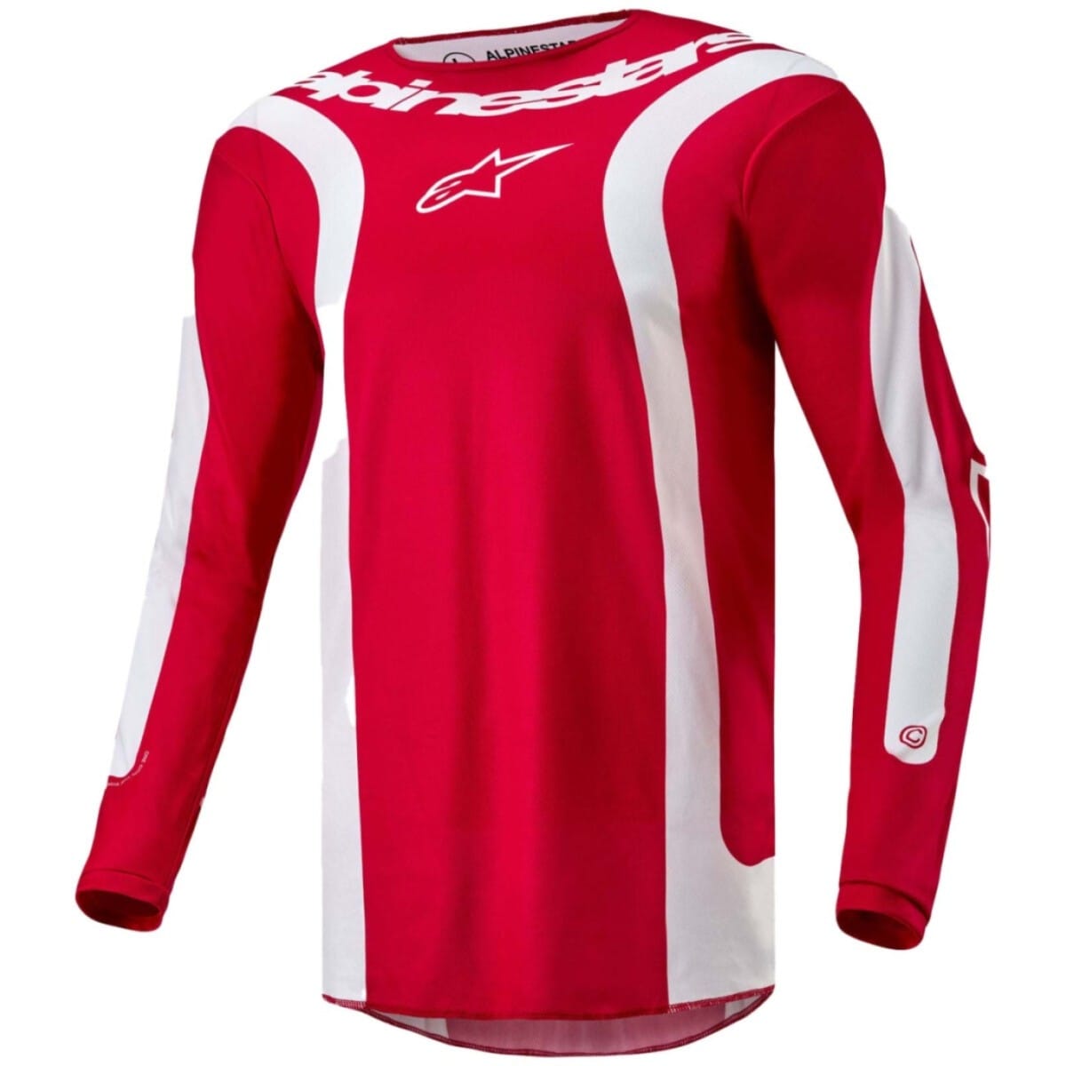 MAILLOT ALPINESTARS FLUID LURV MX24 S/ROUGE BLANC 3120