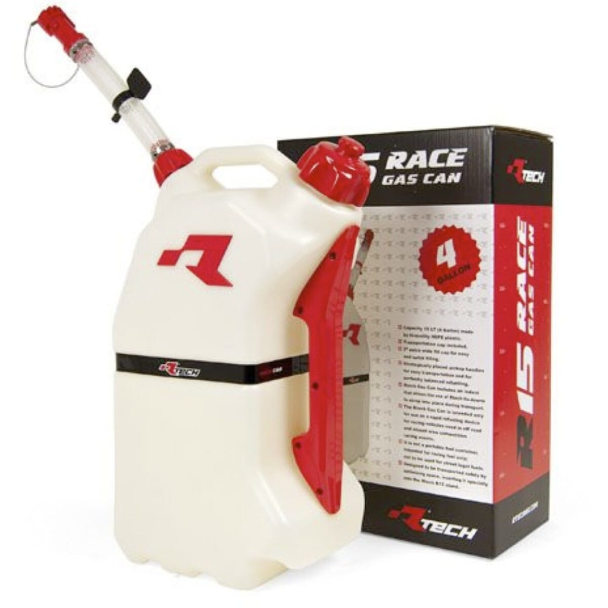 Bidon Rtech 15 Litres Rouge RGASCARS0017