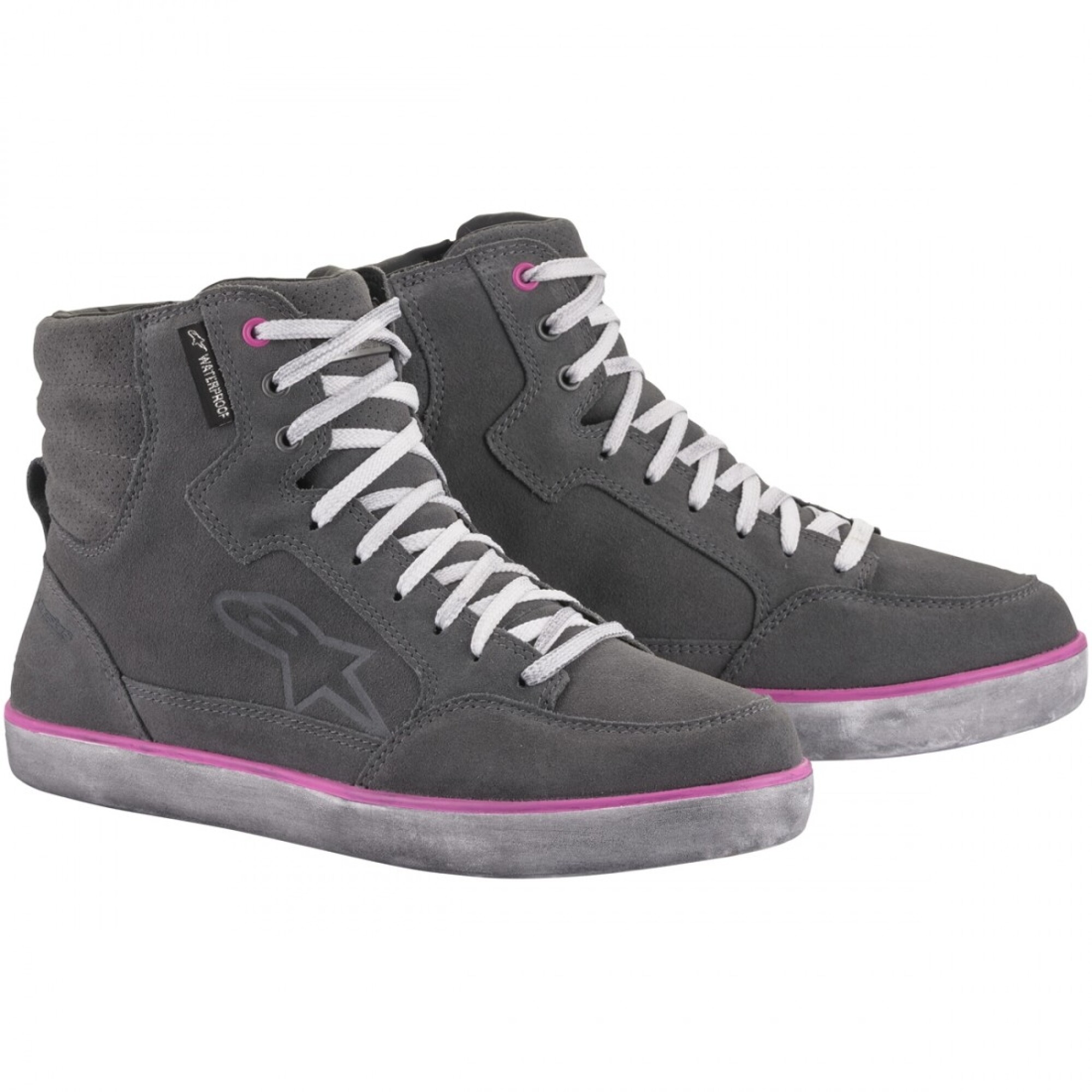 Baskets Femme Alpinestars Stella J-6 Waterproof Gris Rose - 36
