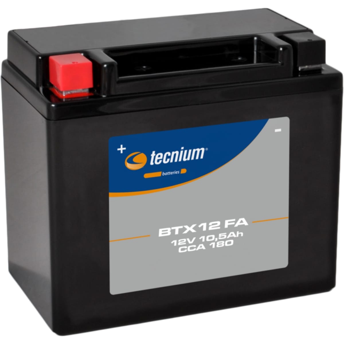 Batterie Tecnium BTX12 12V 10.5Ah - Prête À L'emploi