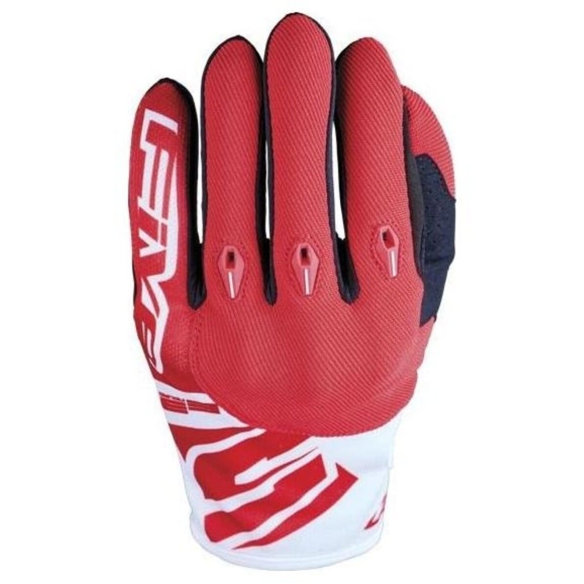 GANTS CROSS FIVE E3 EVO BLANC ROUGE / 2XL