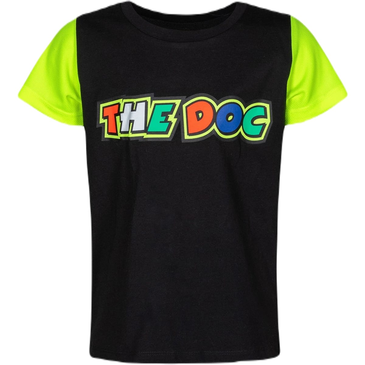 T-SHIRT KID VR46 THE DOC 1-3ANS/NOIR