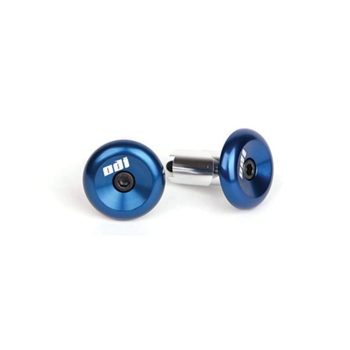 Embouts De Guidon ODI En Aluminium Bleu