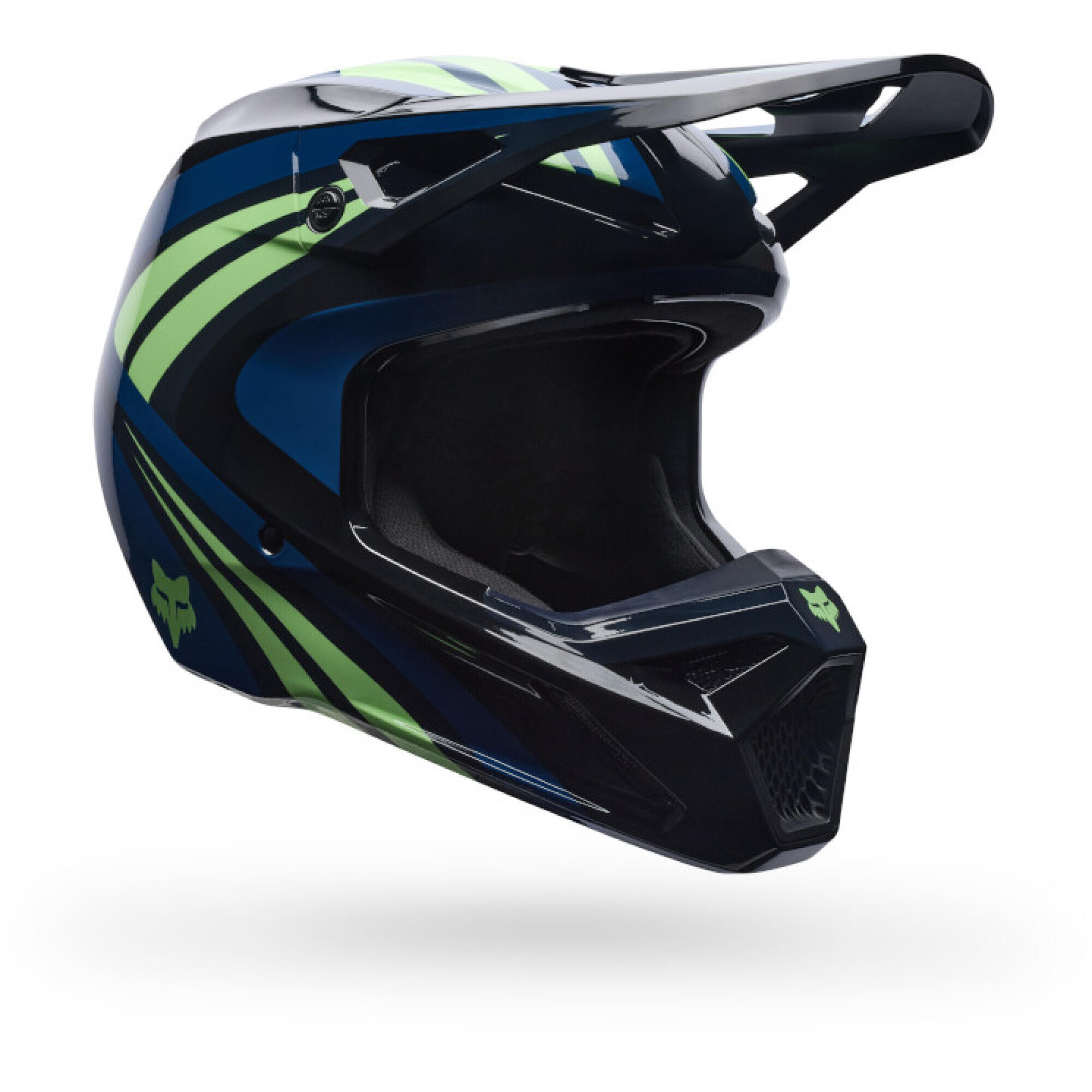 Casque Cross Fox V1 Draft Noir - 2XL