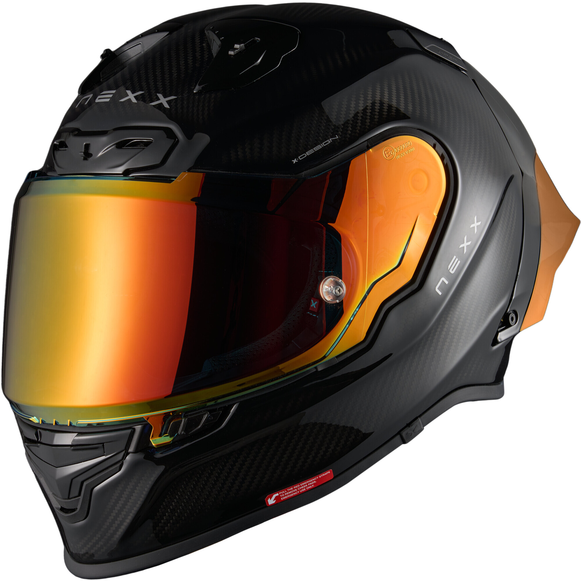 Casque Nexx X.R3R Zero Pro Carbon Rouge - L